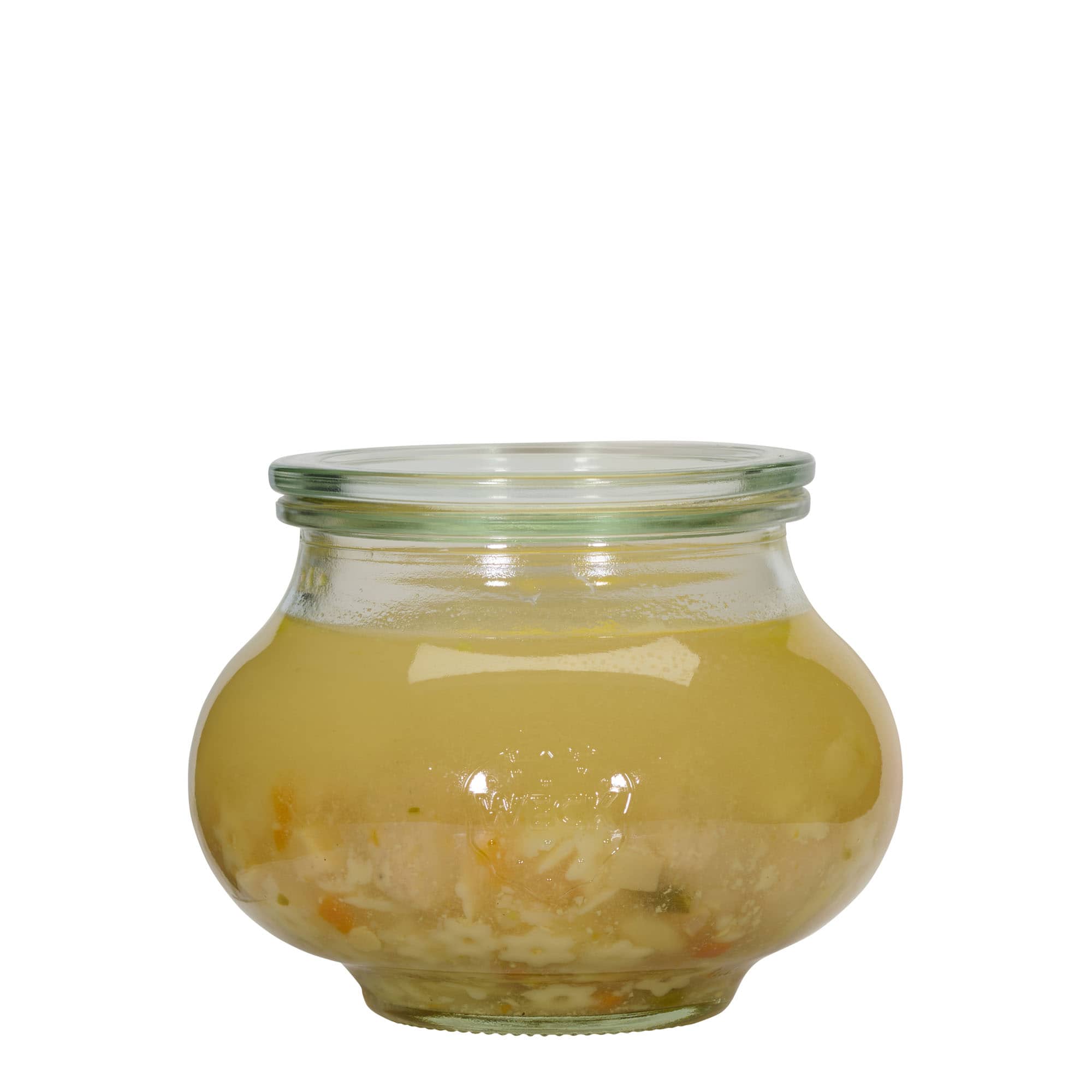 560 ml frasco decorativo WECK, abertura: borda redonda