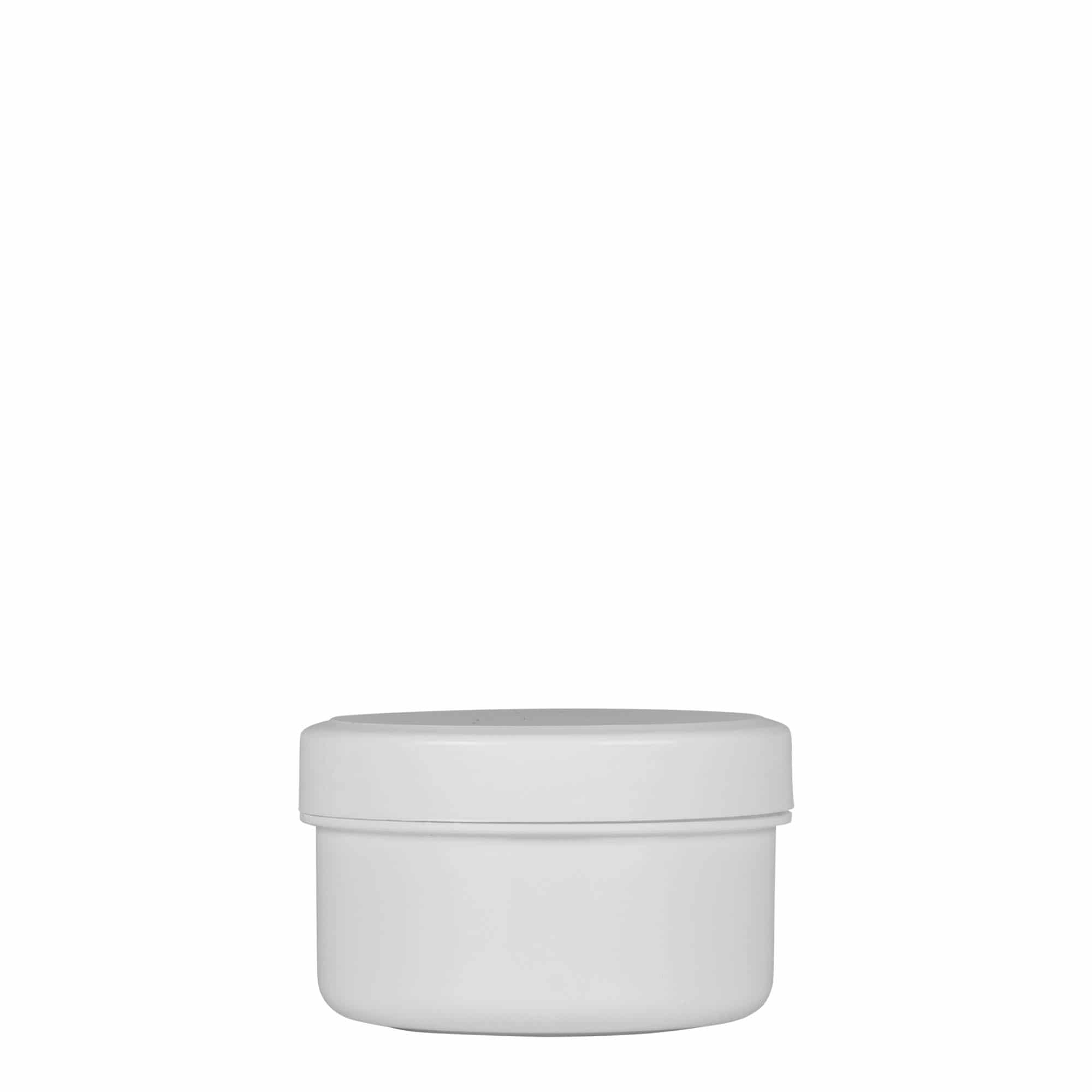 60 ml frasco de plástico 'White Line', PP, branco, boca: tampa de rosca