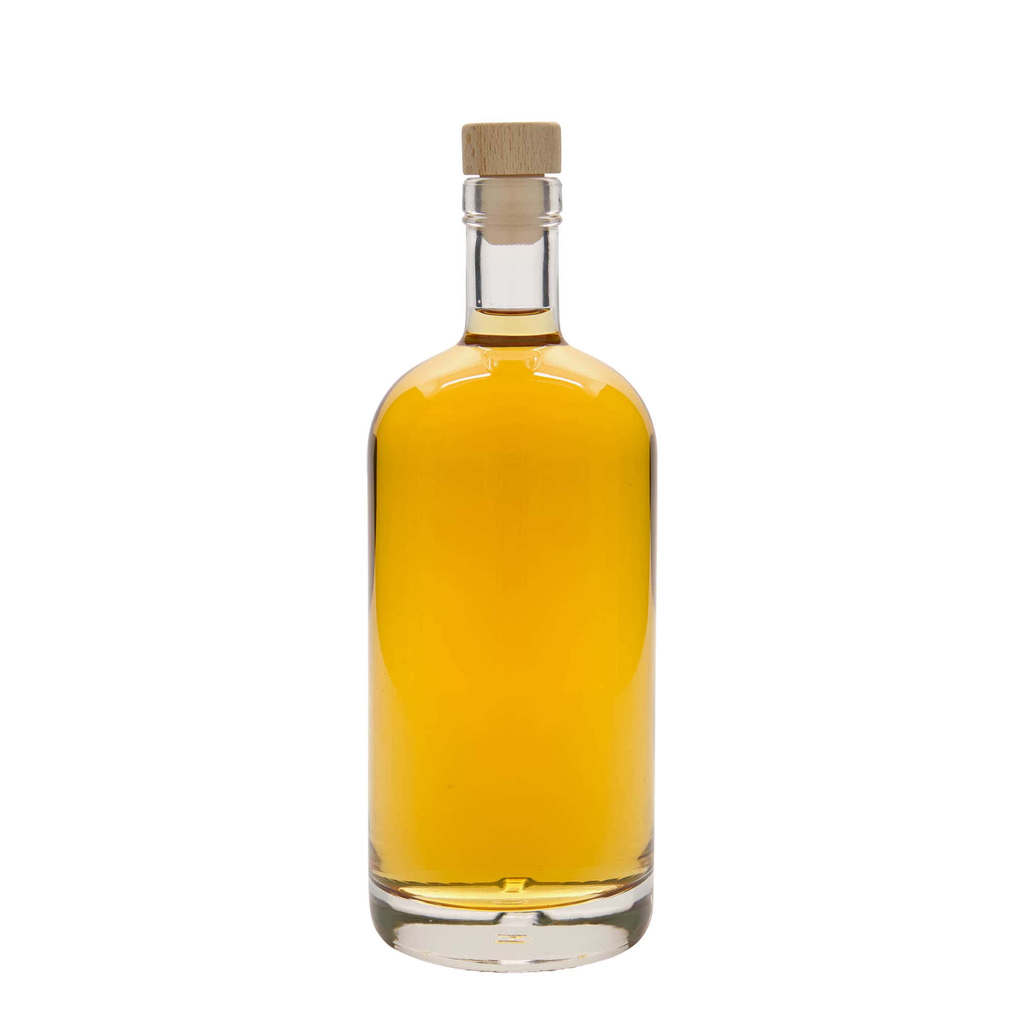 700 ml Garrafa de vidro 'Linea Uno', boca: Cortiça