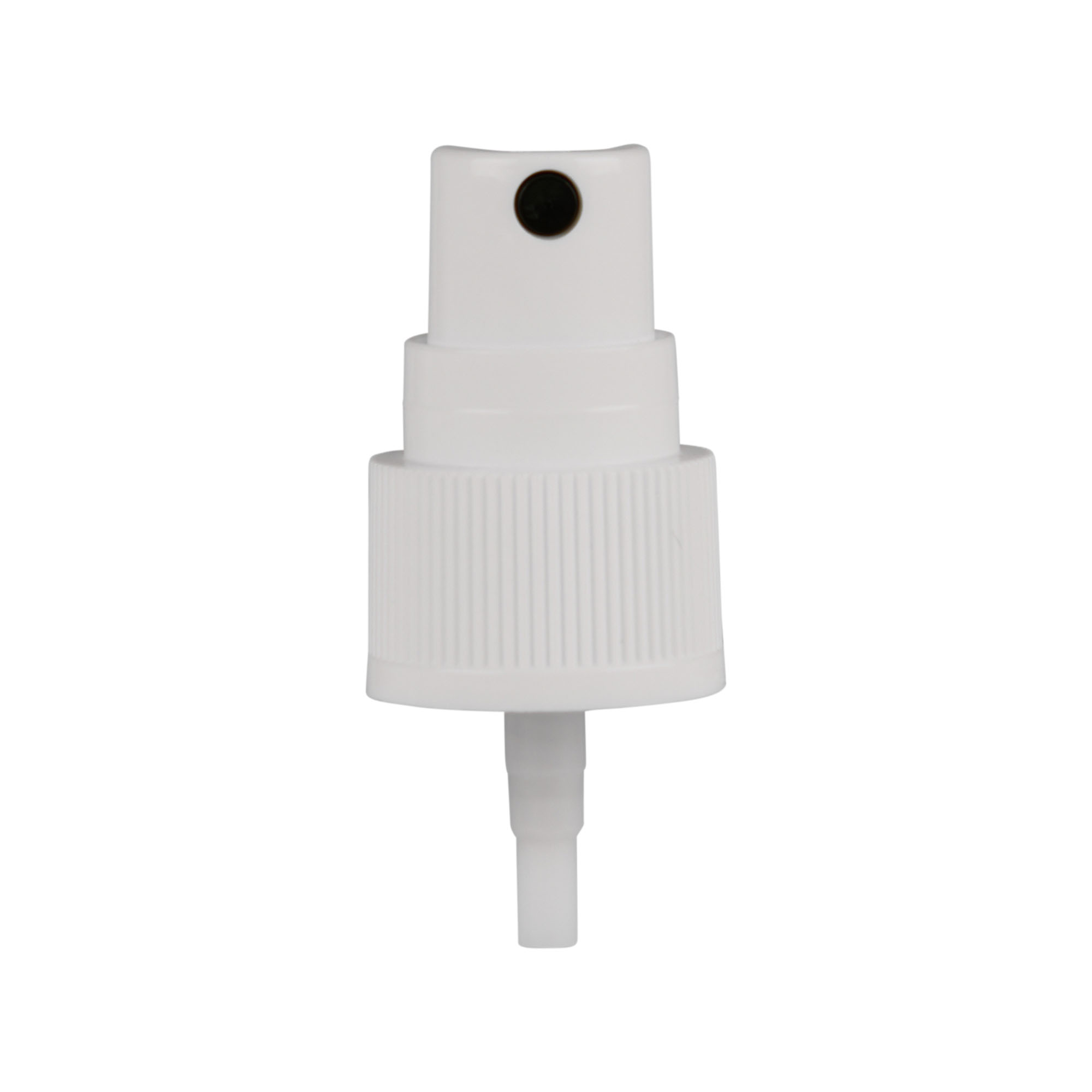 Tampa de rosca com pulverizador spray, plástico PP, branco, para bocal: 20/410
