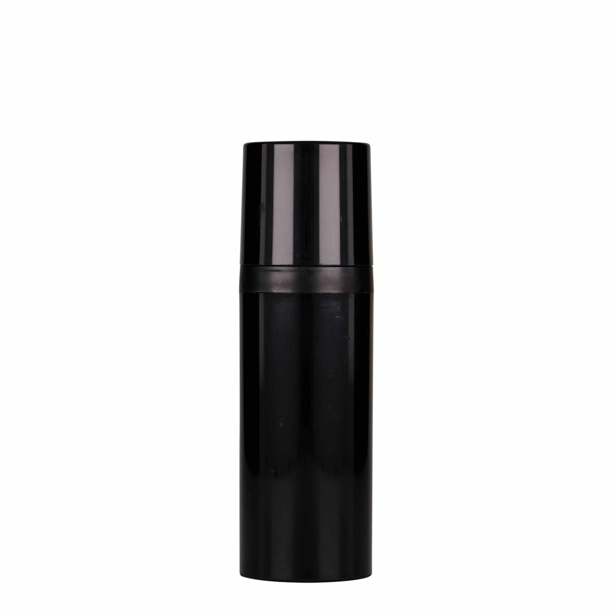 Doseador Airless 50 ml 'Mezzo', plástico PP, preto