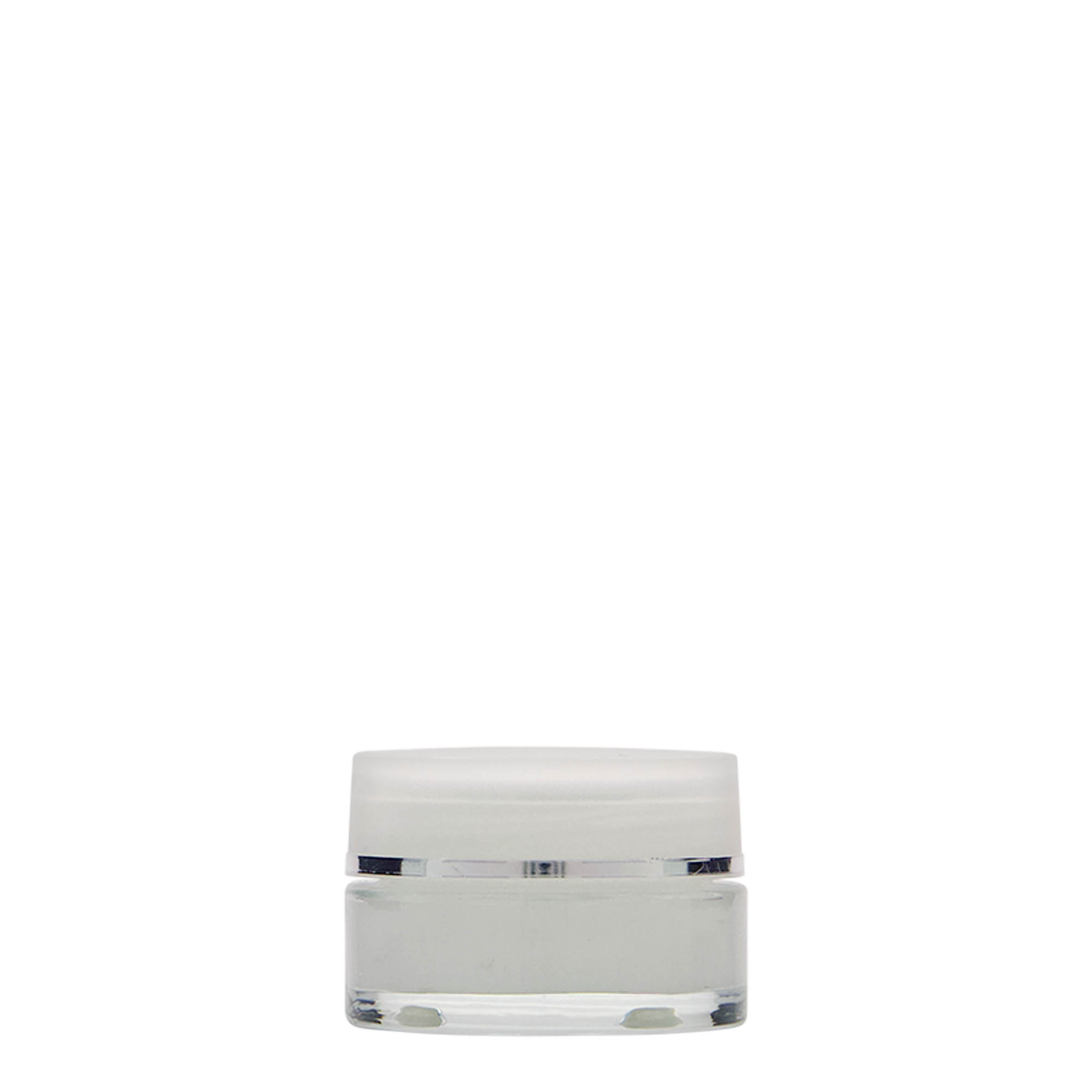 15 ml frasco 'Clear Edition', vidro, abertura: tampa de rosca