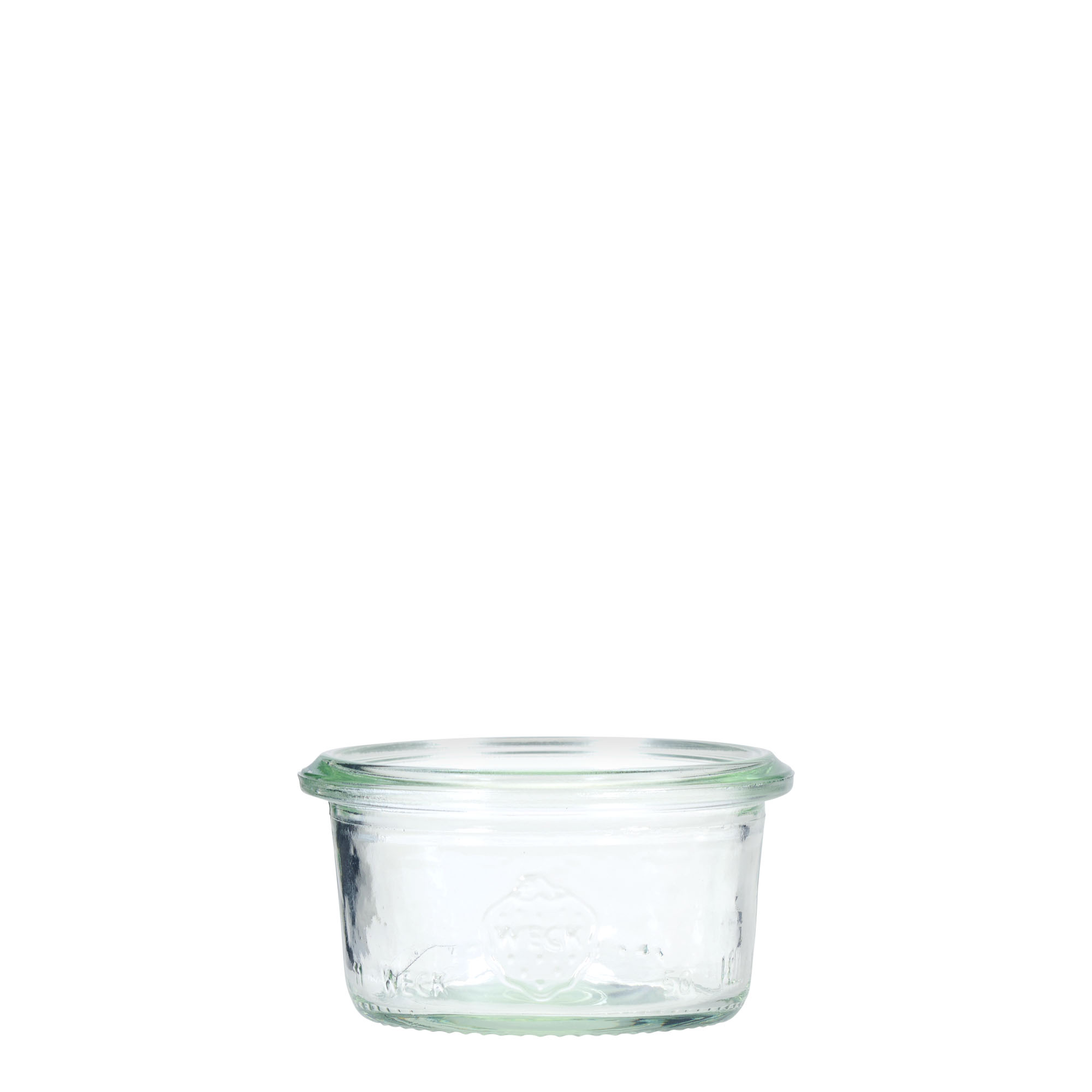 50 ml frasco WECK, boca: borda arredondada