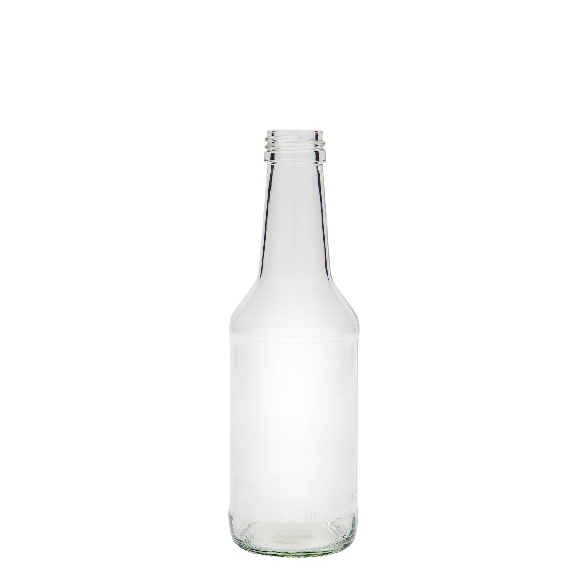 Frasco de vidro de 250 ml 'Nils', bocal: PP 28 Frasco de vidro de 250 ml 'Nils', bocal: PP 28