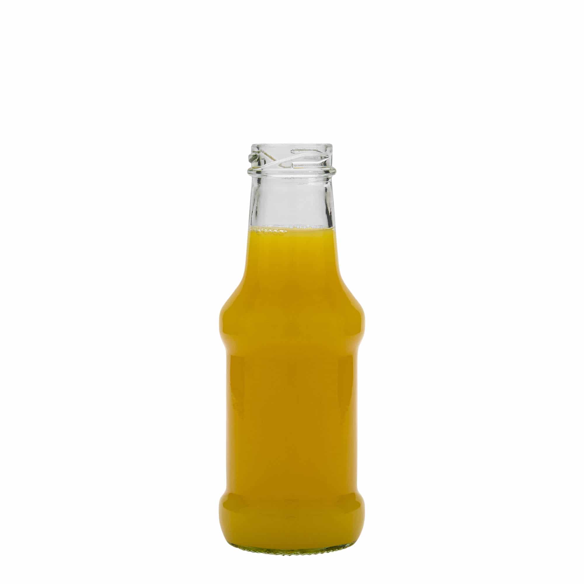 250 ml Frasco para molhos, vidro, boca: Twist-Off (TO 38)