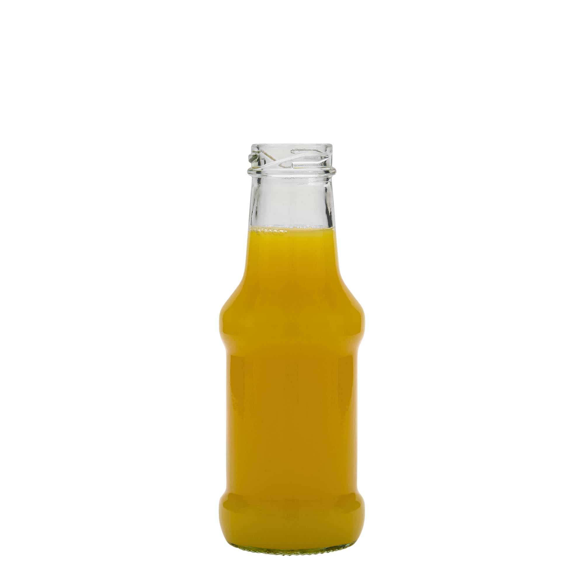 Frasco de molho de 250 ml, vidro, boca: Twist-Off (TO 38) Frasco de molho de 250 ml, vidro, boca: Twist-Off (TO 38)