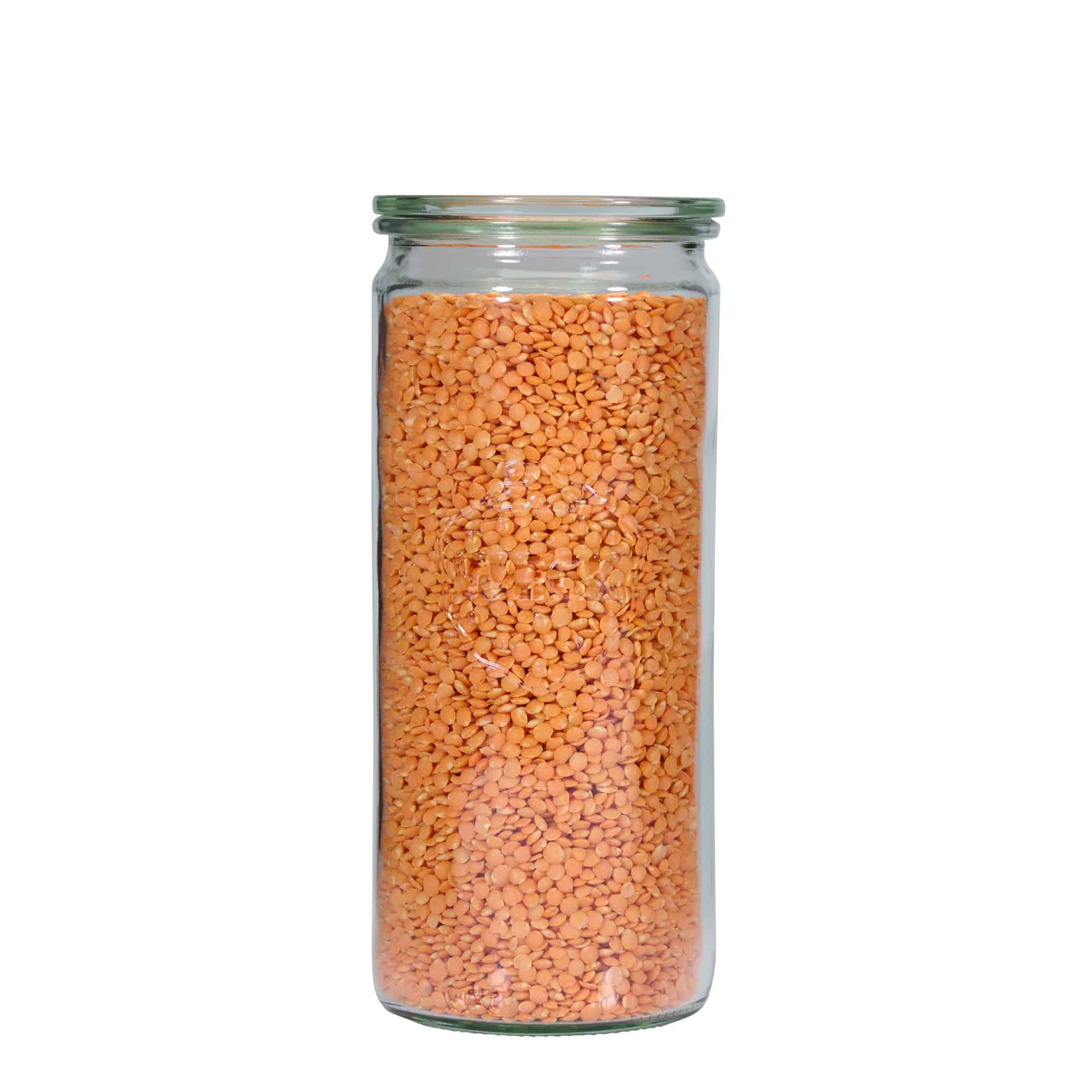 1.040 ml frasco cilíndrico WECK, boca: borda redonda
