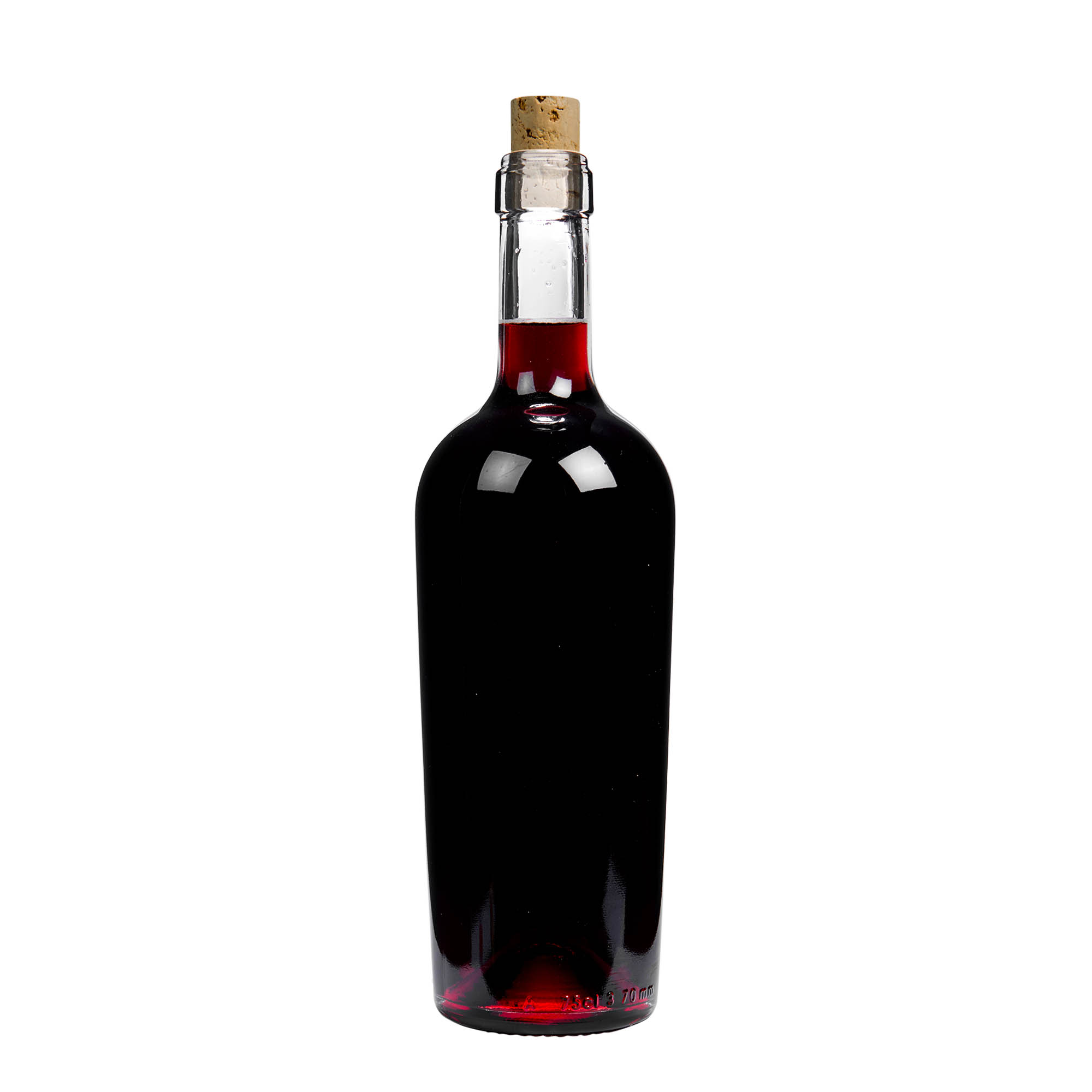 Garrafa de vinho de 750 ml 'Imperiale', gargalo: cortiça
