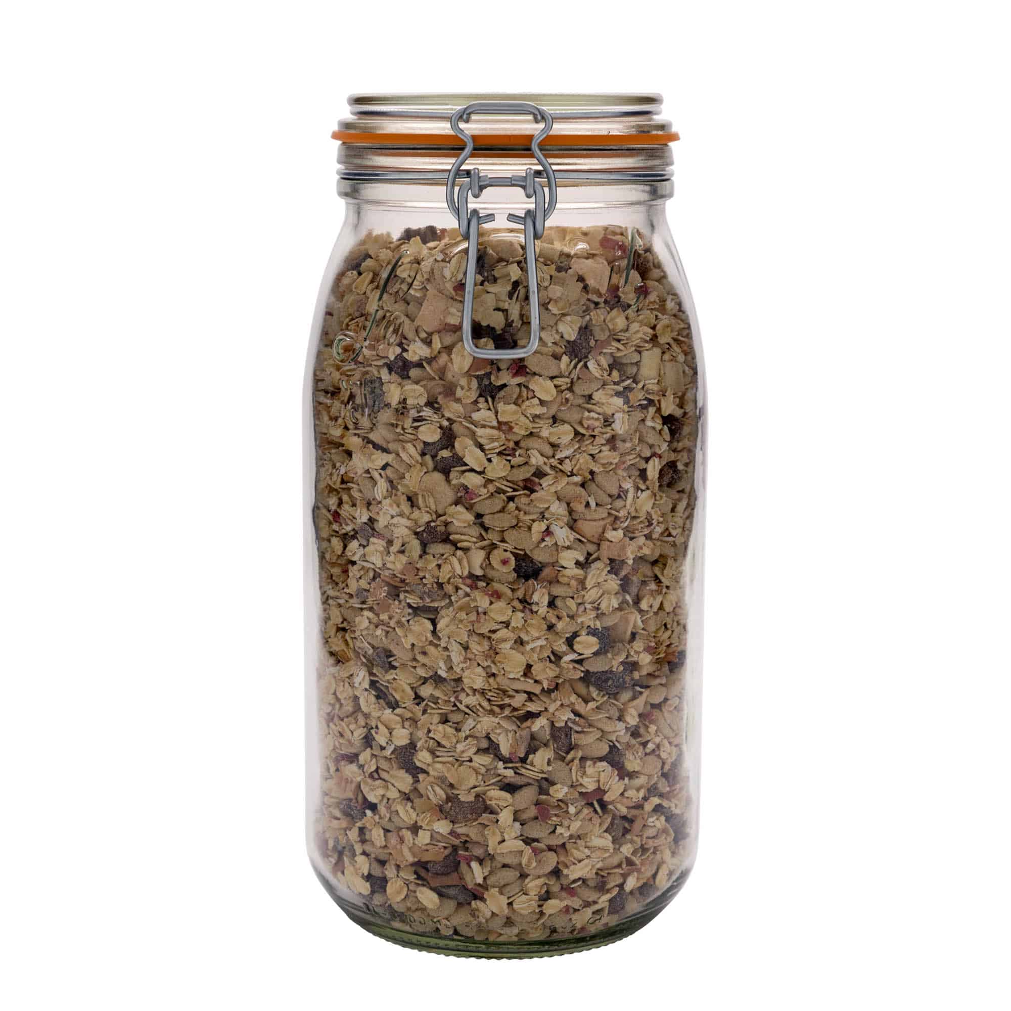 3.000 ml frasco com fecho de mola 'Le Parfait Super Bocal', abertura: fecho de mola