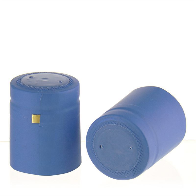 Cápsula retrátil 32x41, plástico PVC, azul-celeste