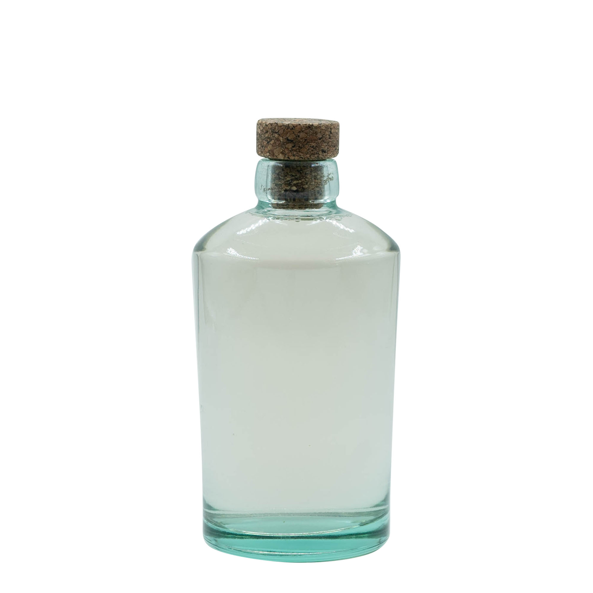 Garrafa de vidro de 500 ml 'Barrel', Boca: Cortiça