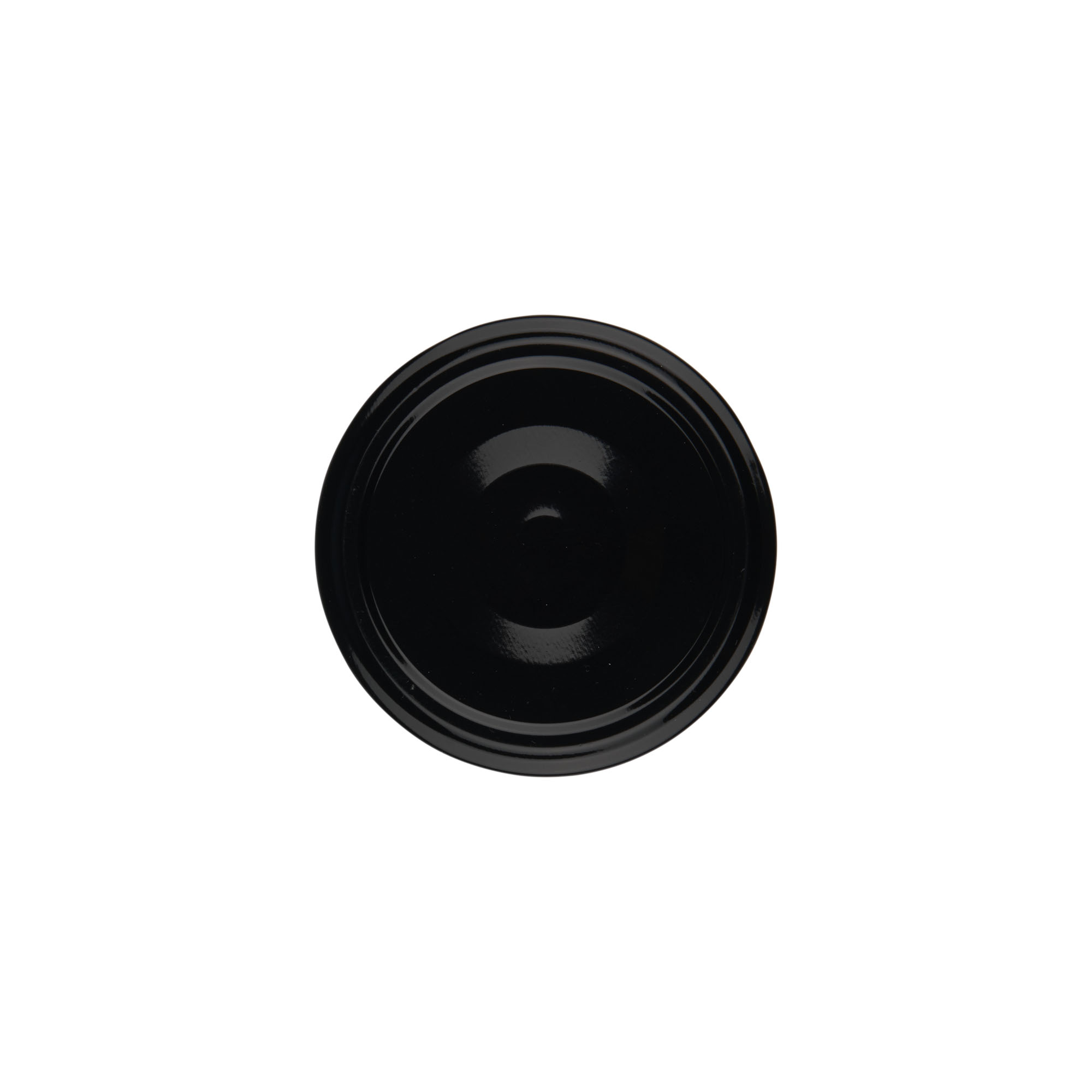 Tampa Twist-Off, folha de flandres, preto, para boca: TO 66