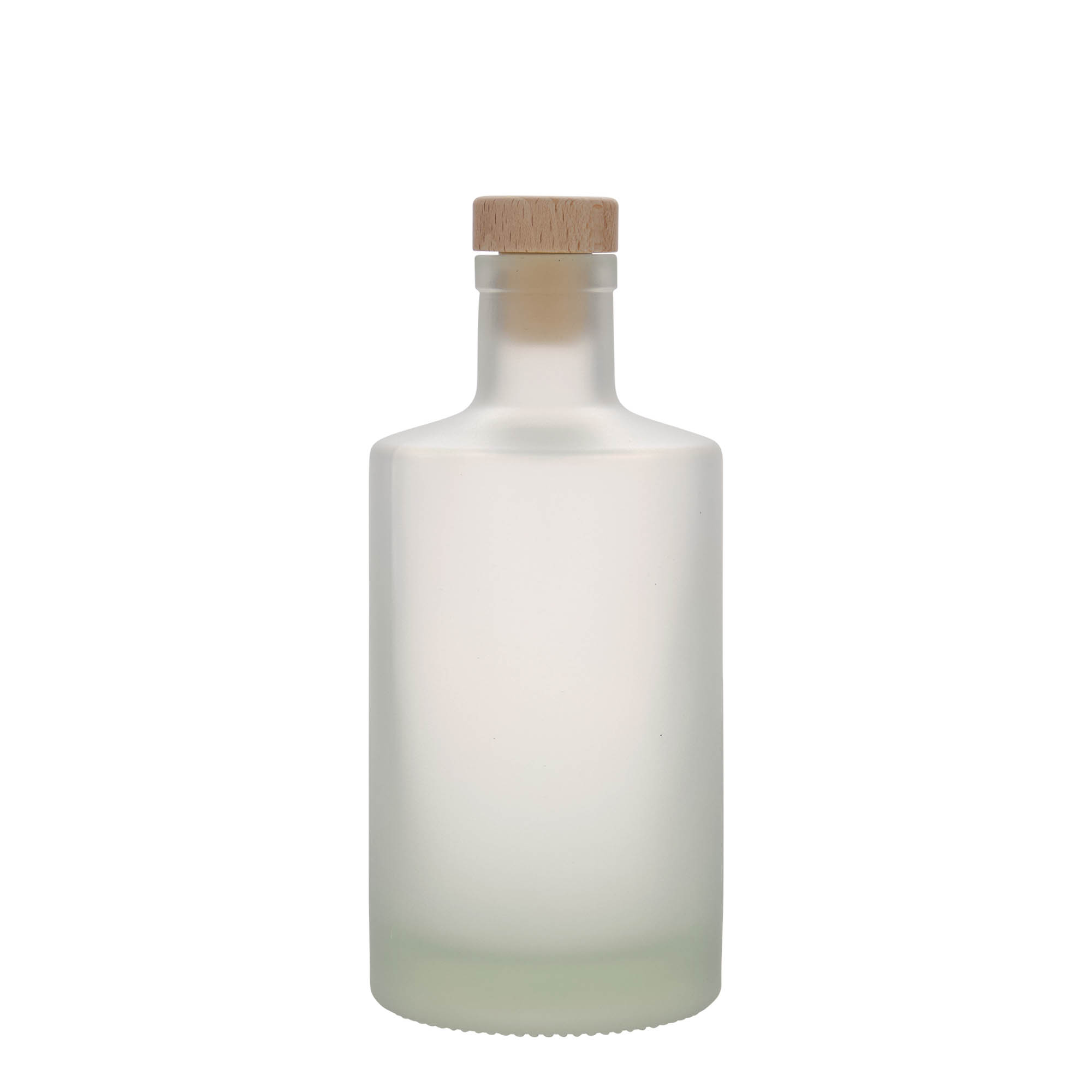 Garrafa de vidro de 500 ml 'Caroline', congelada, boca: cortiça