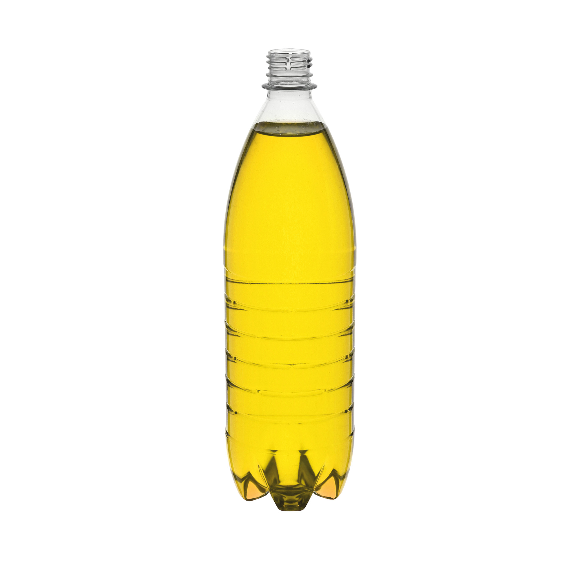 Frasco PET universal de 1000 ml, plástico, boca: PCO28 Frasco PET universal de 1000 ml, plástico, boca: PCO28