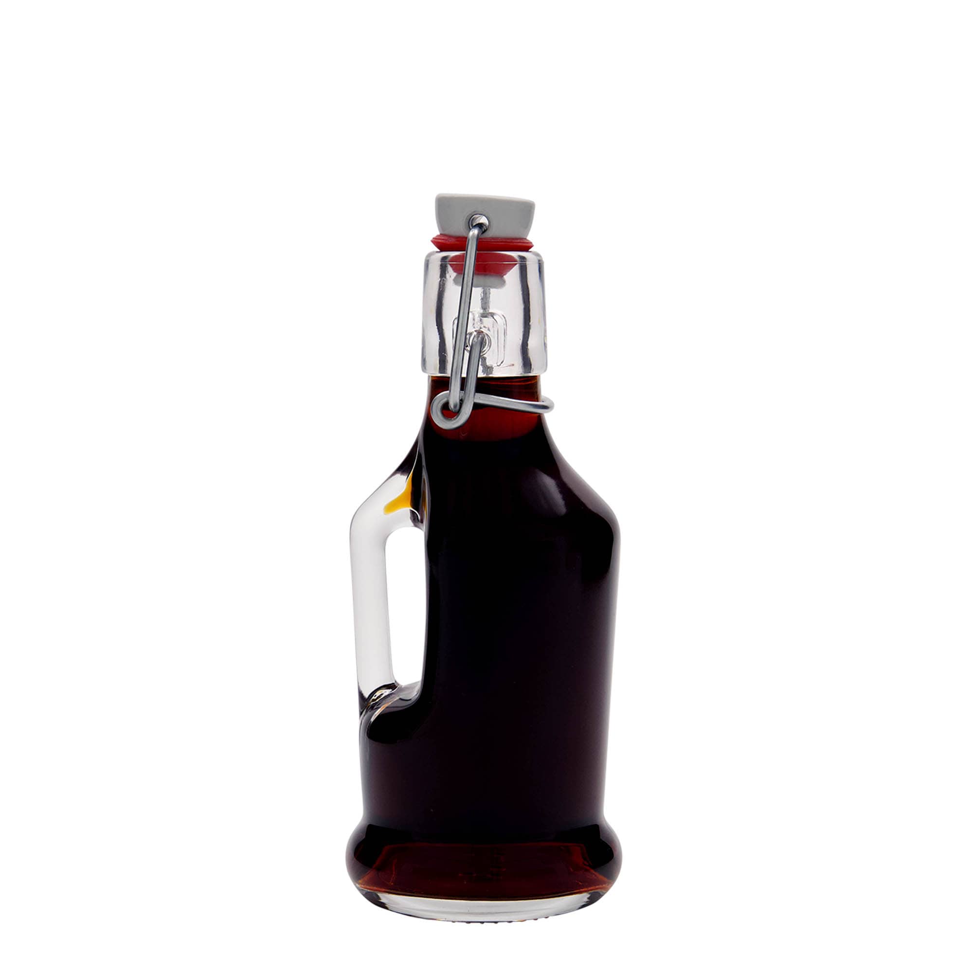 Frasco de vidro de 200 ml 'Classica', boca: fecho de alavanca