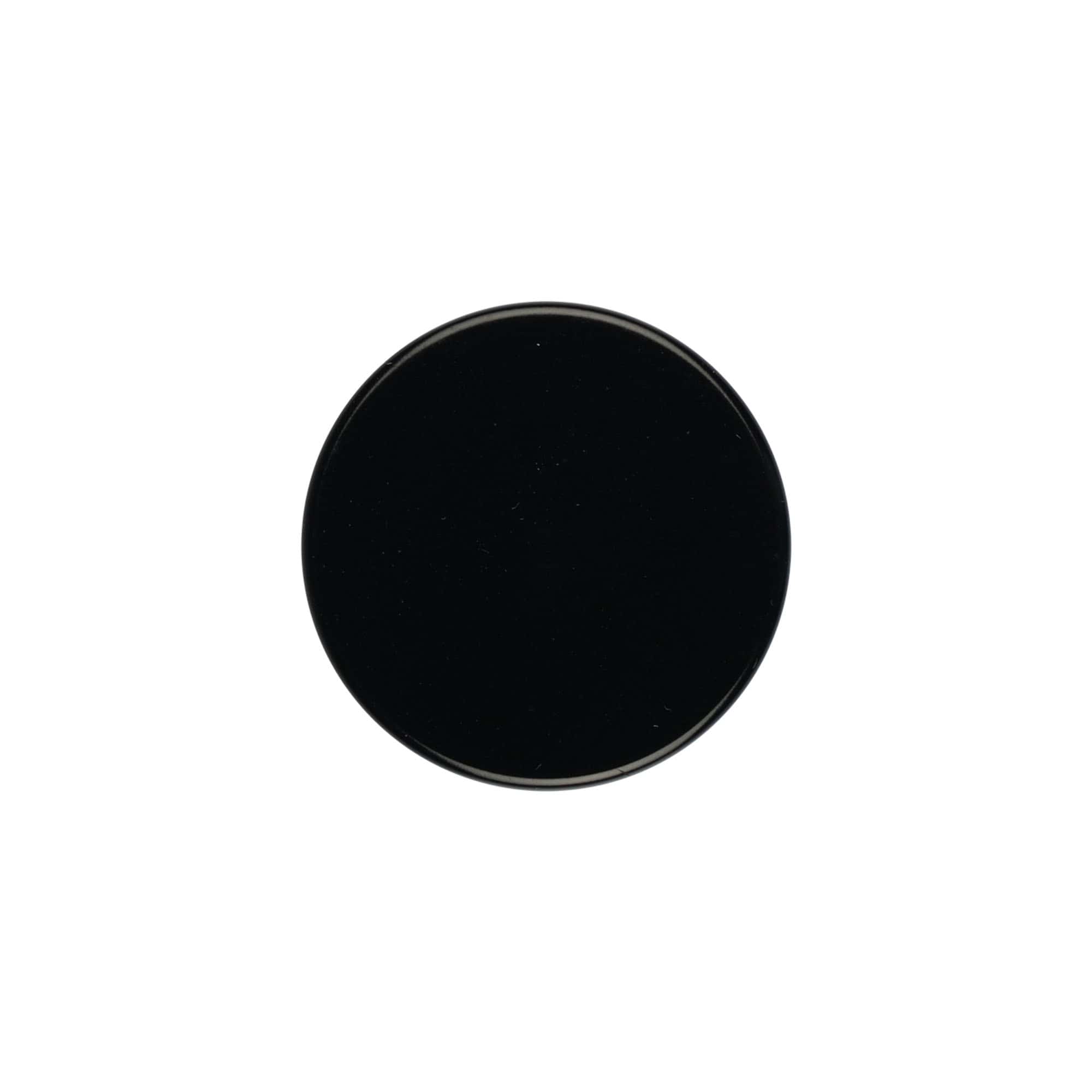 Tampa de rosca para 30 ml 'Brown Line', PP, branca