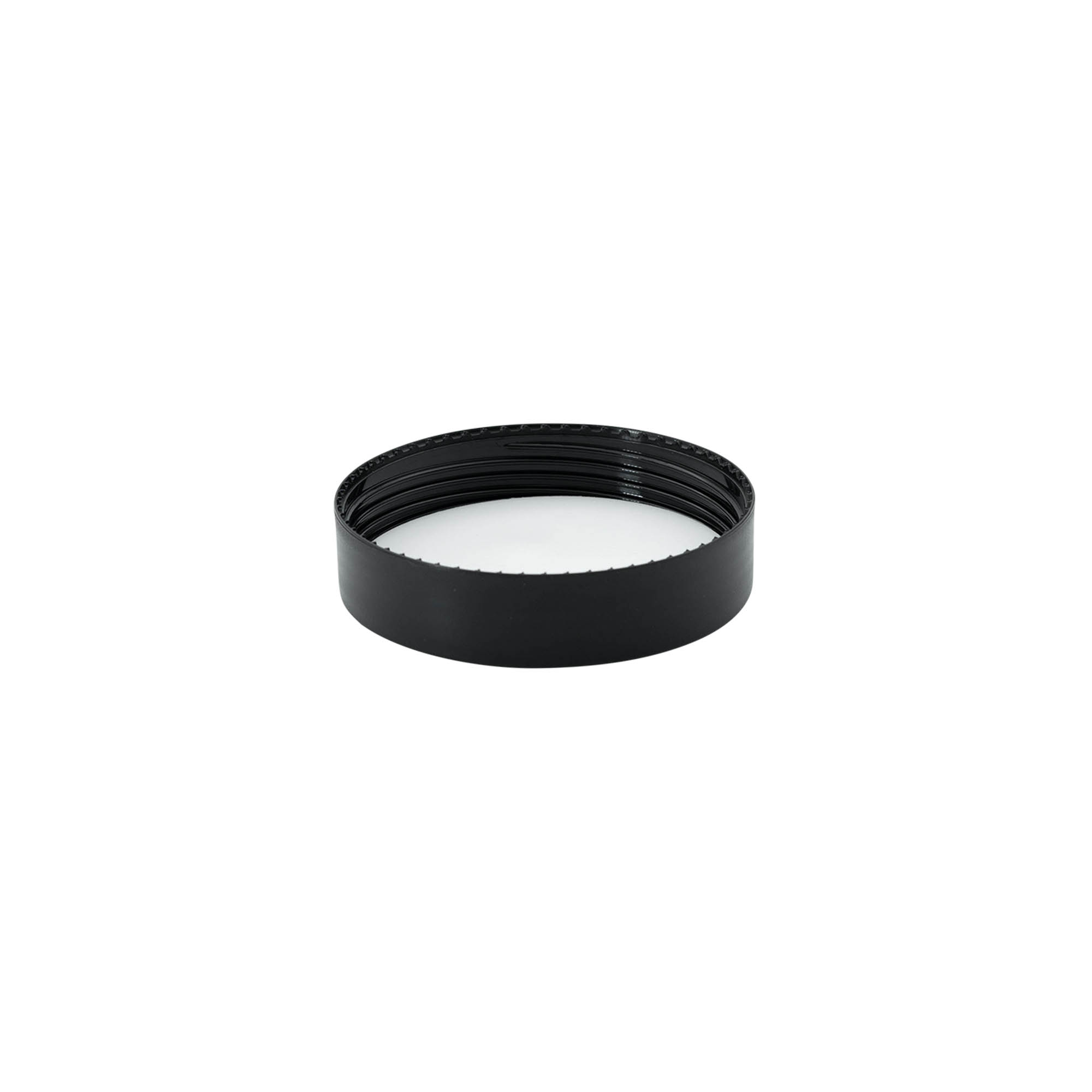 Tampa de rosca para 50 ml 'Antonella', plástico PP, preto