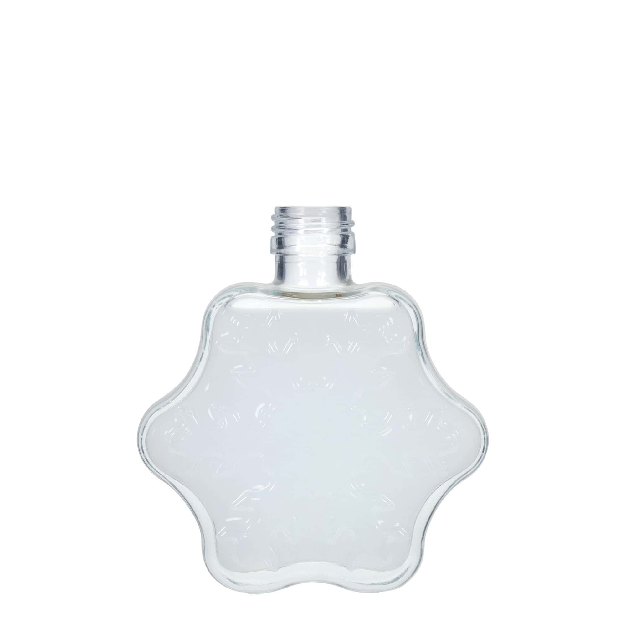 Garrafão de vidro de 200 ml 'Floco de neve', bocal: PP 28
