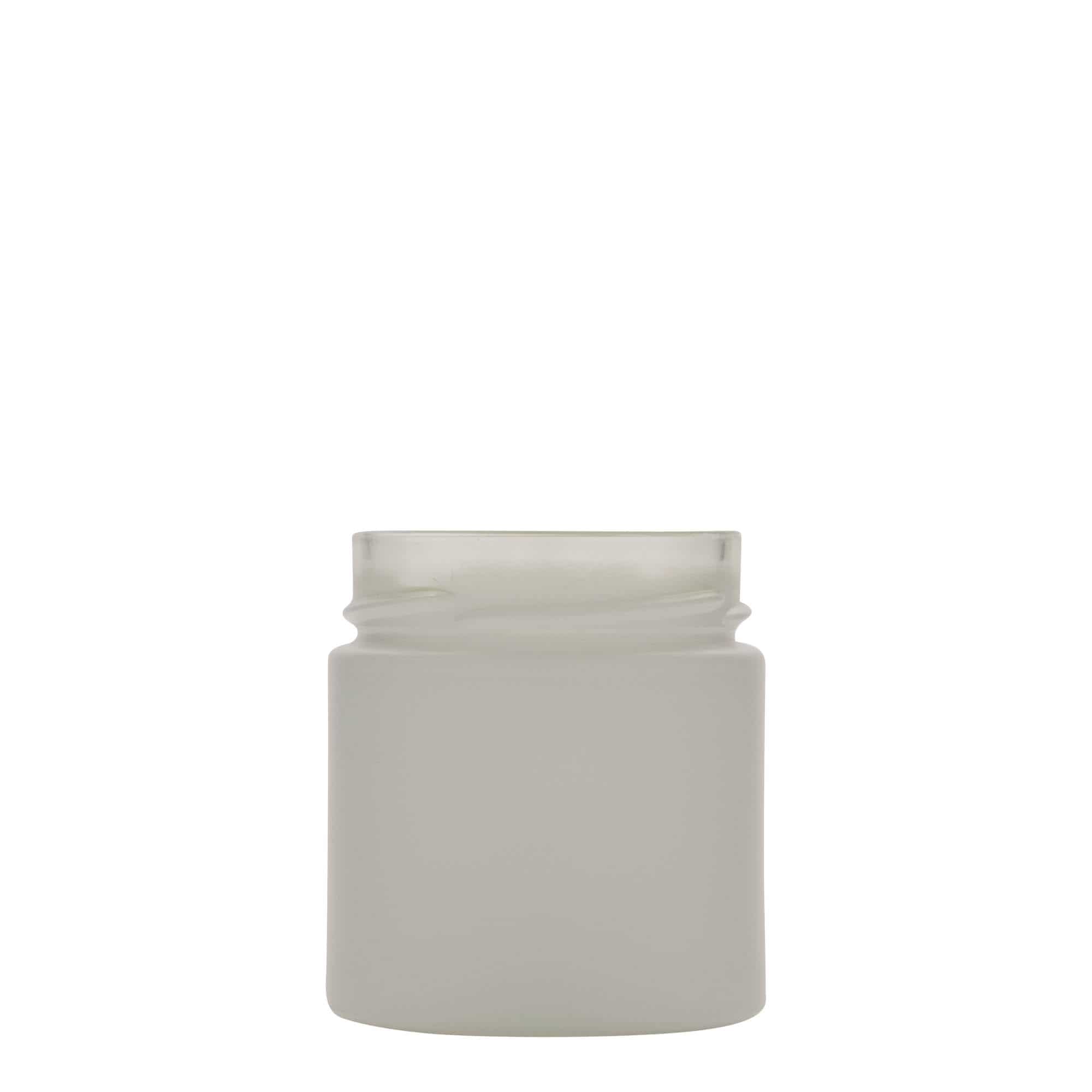 220 ml Frasco redondo 'Aurora', branco, boca: Deep-Twist-Off (DTO 66) 220 ml Frasco redondo 'Aurora', branco, boca: Deep-Twist-Off (DTO 66)