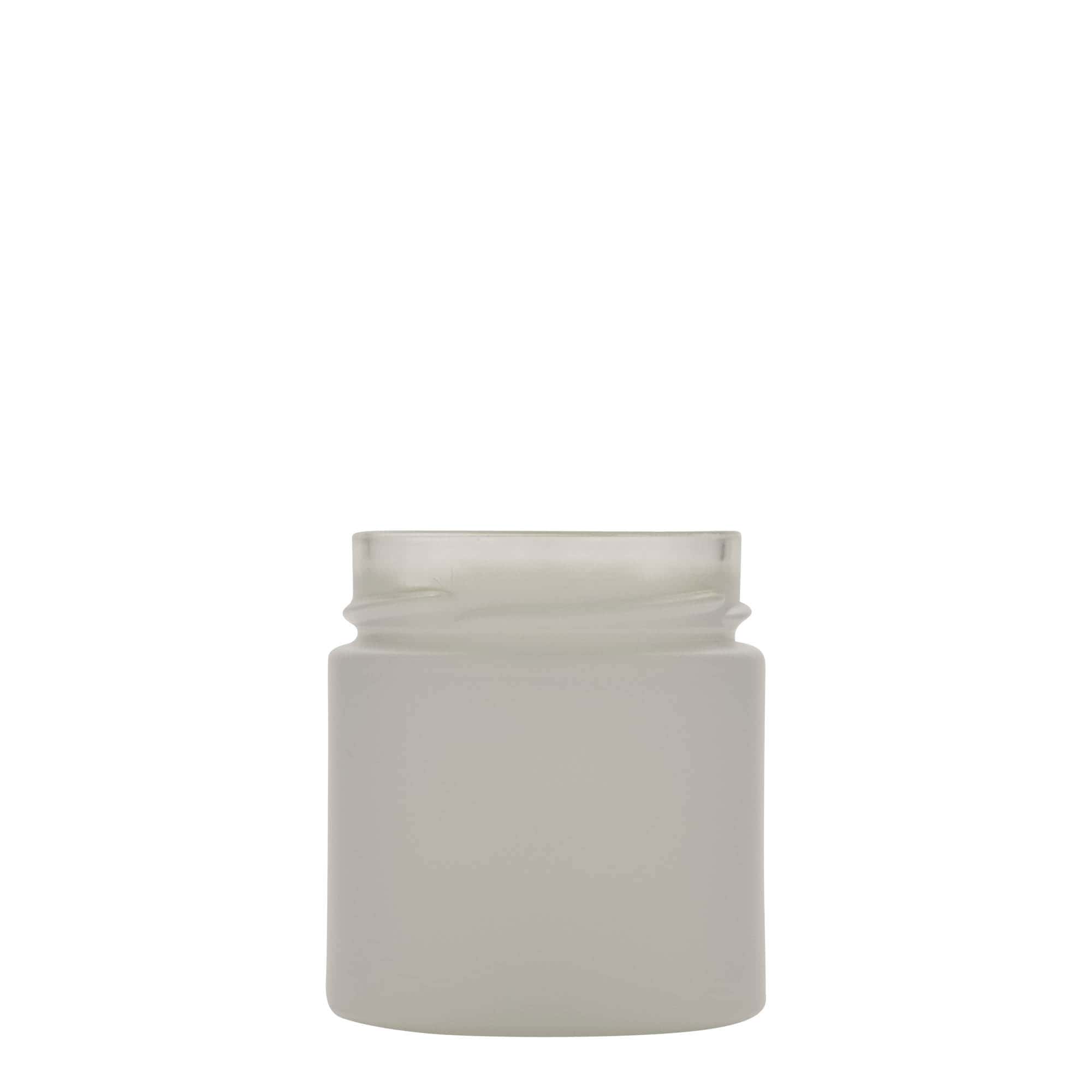 220 ml Frasco redondo 'Aurora', branco, Boca: Deep-Twist-Off (DTO 66)