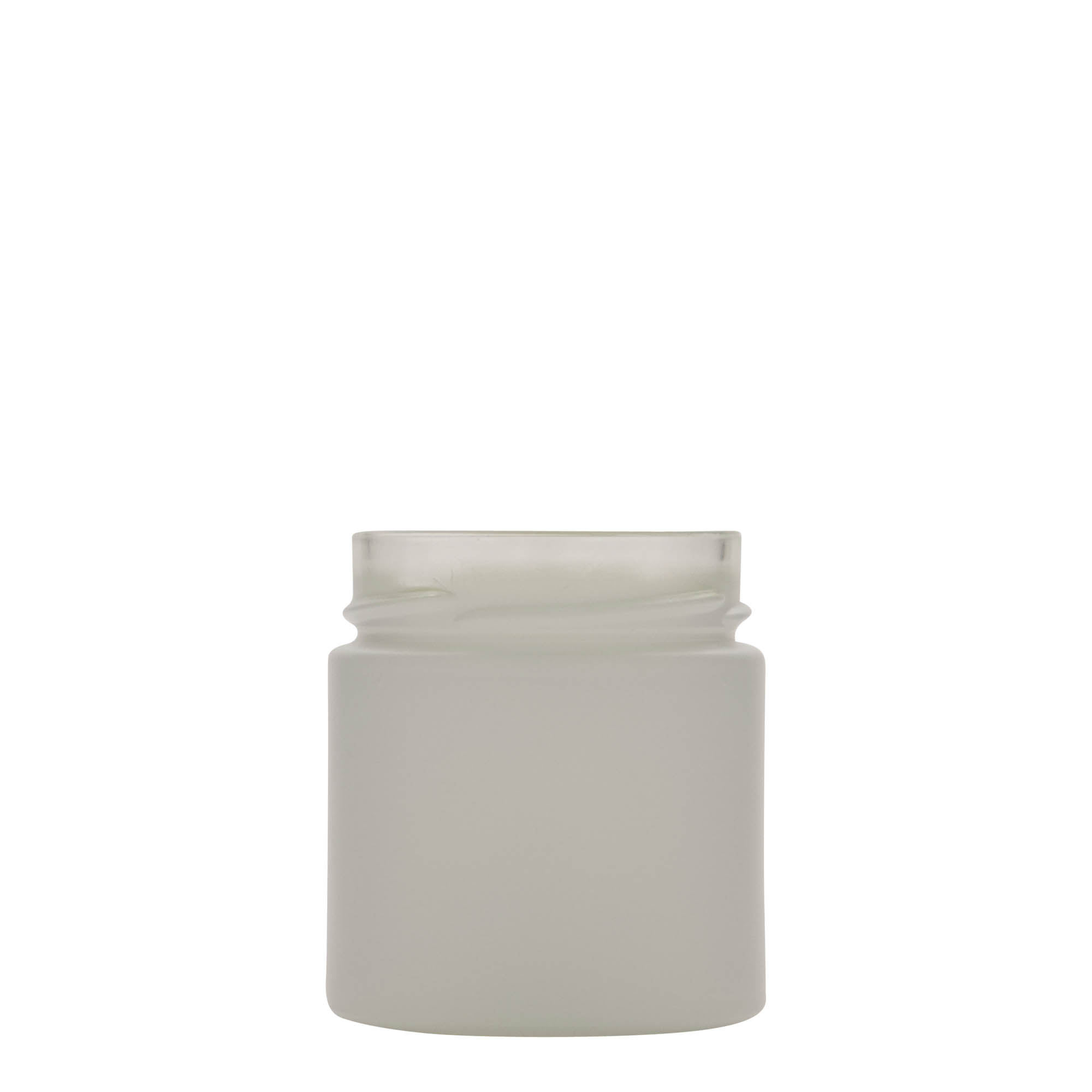 220 ml Frasco redondo 'Aurora', branco, Boca: Deep-Twist-Off (DTO 66)