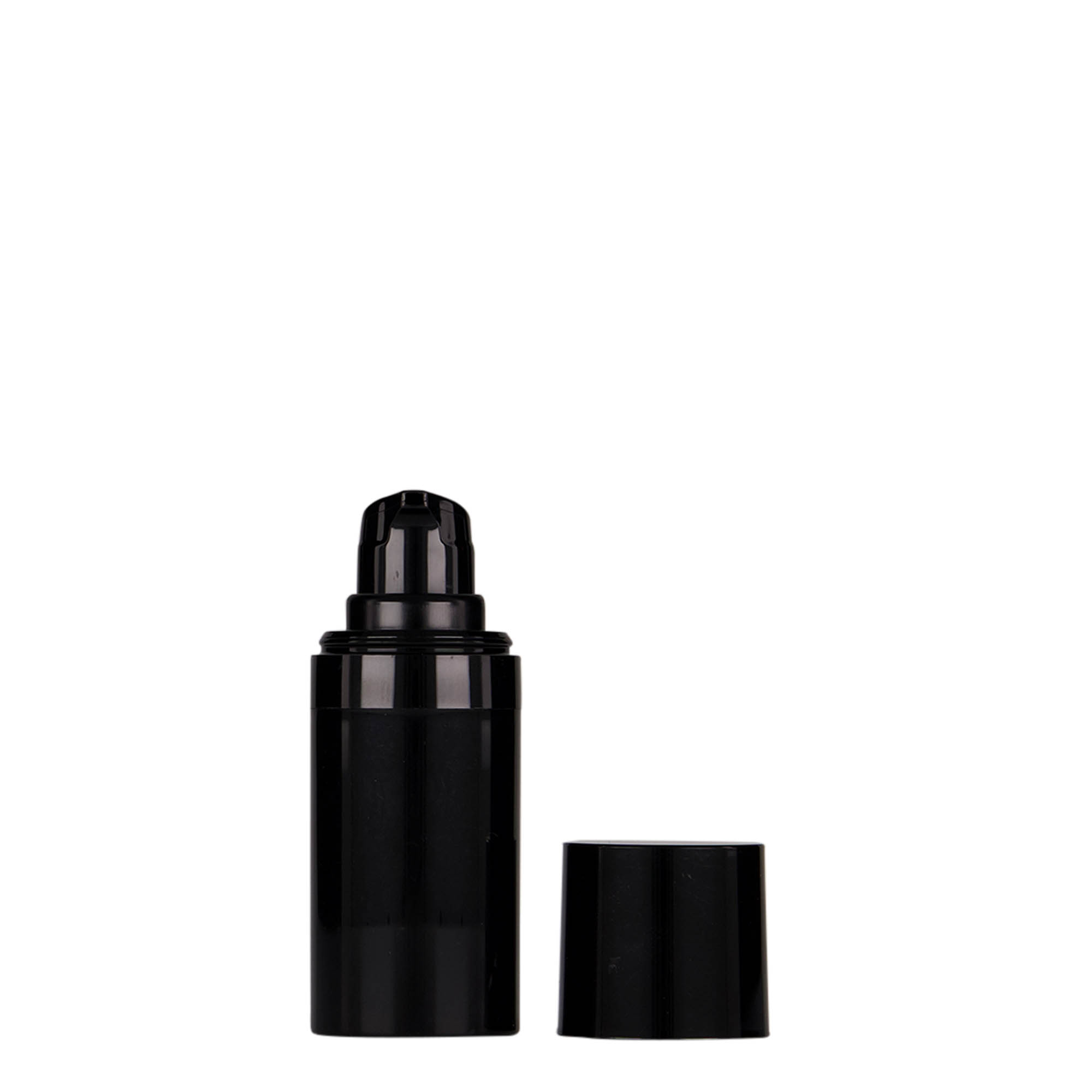 Dispensador Airless de 15 ml 'Micro', plástico PP, preto Dispensador Airless de 15 ml 'Micro', plástico PP, preto