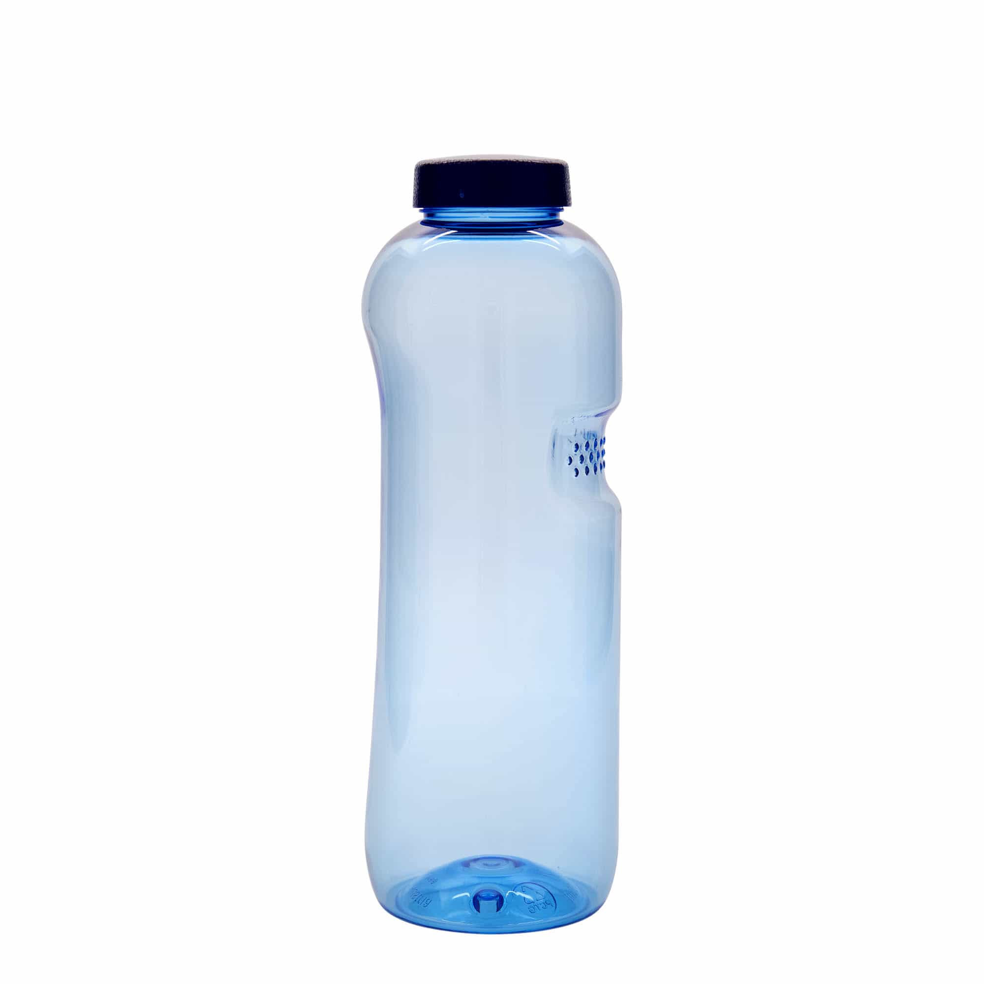 1000 ml Garrafa de água PET 'Kavodrink', plástico, azul