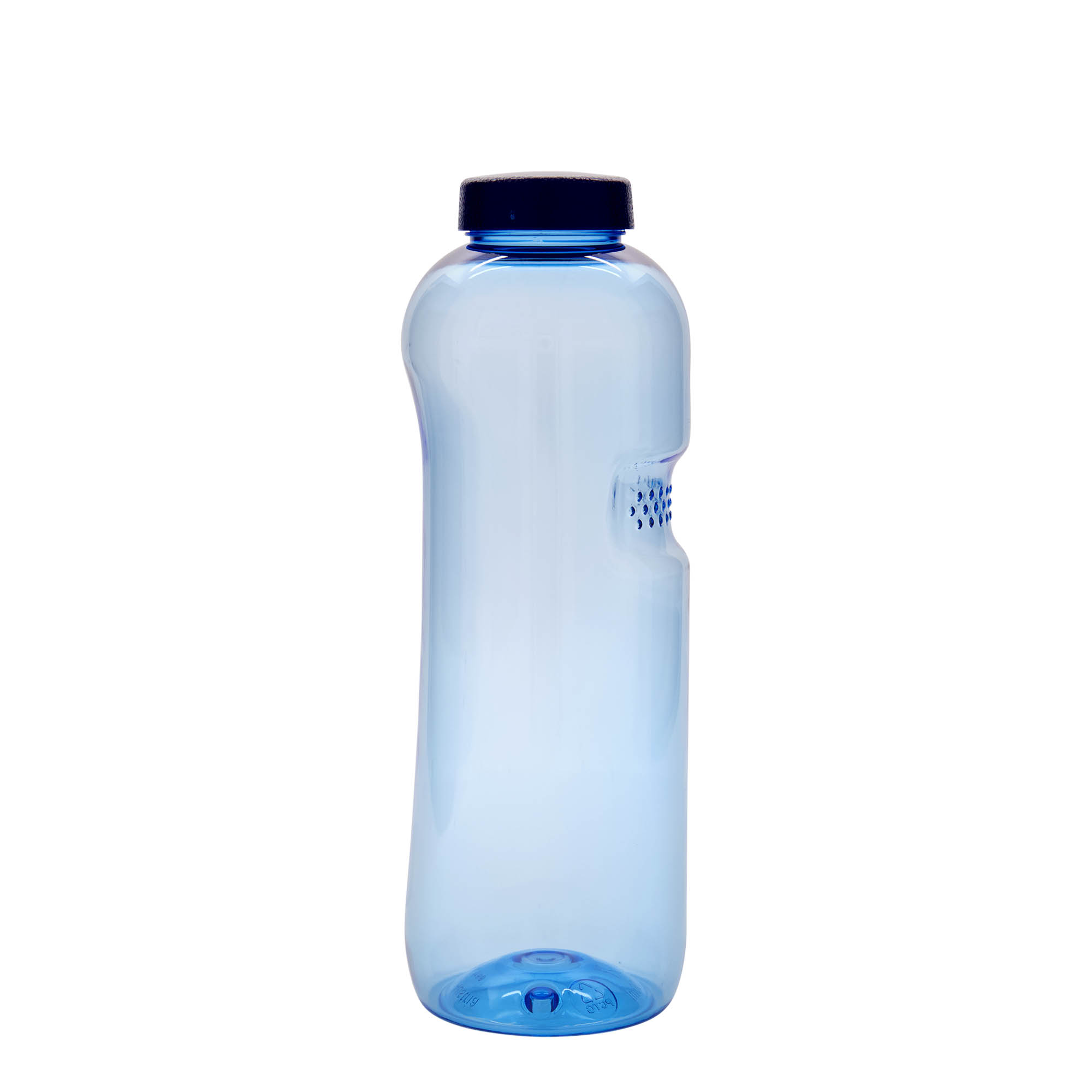 1.000 ml garrafa de beber PET 'Kavodrink', plástico, azul