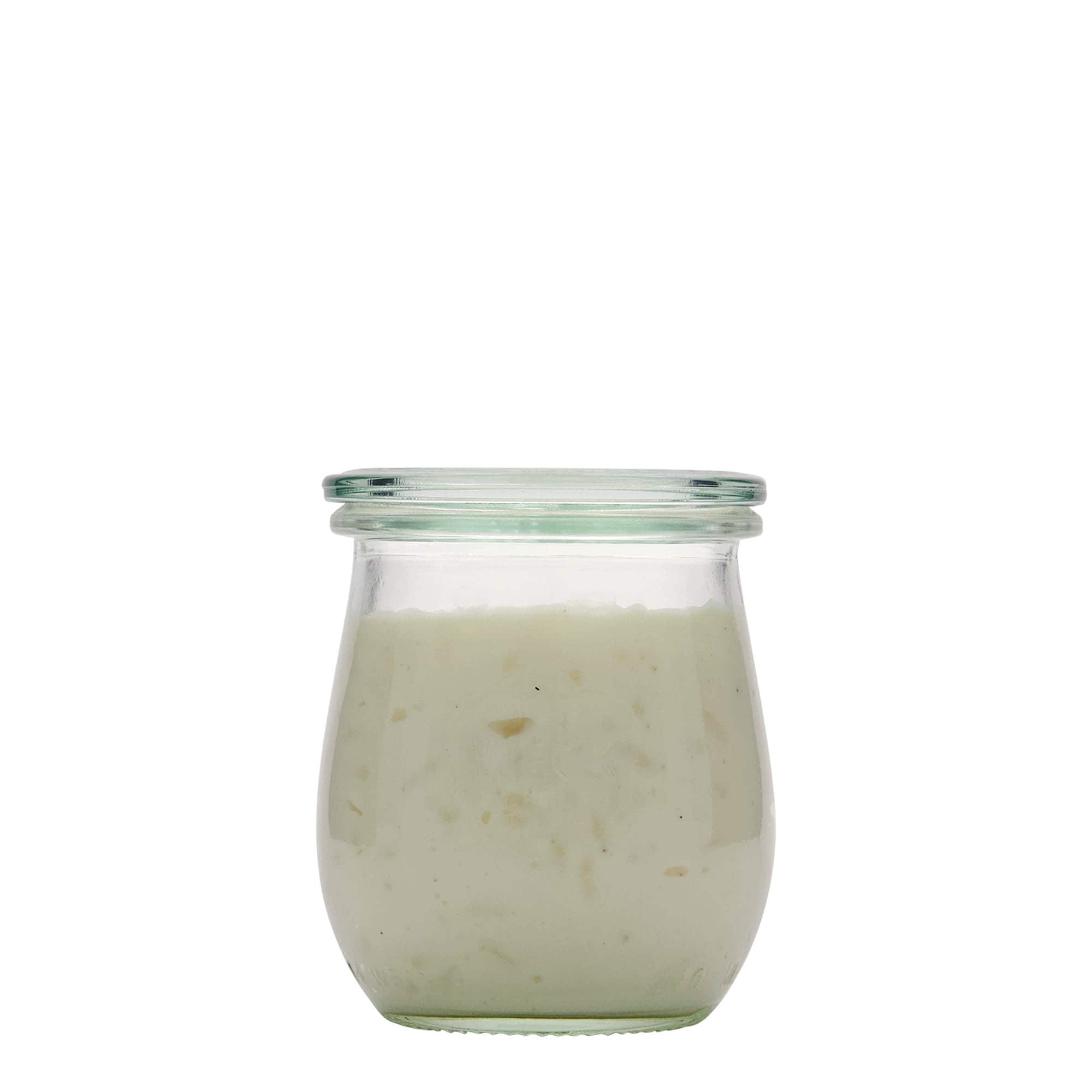220 ml WECK-frasco de tulipa, Boca: Borda redonda