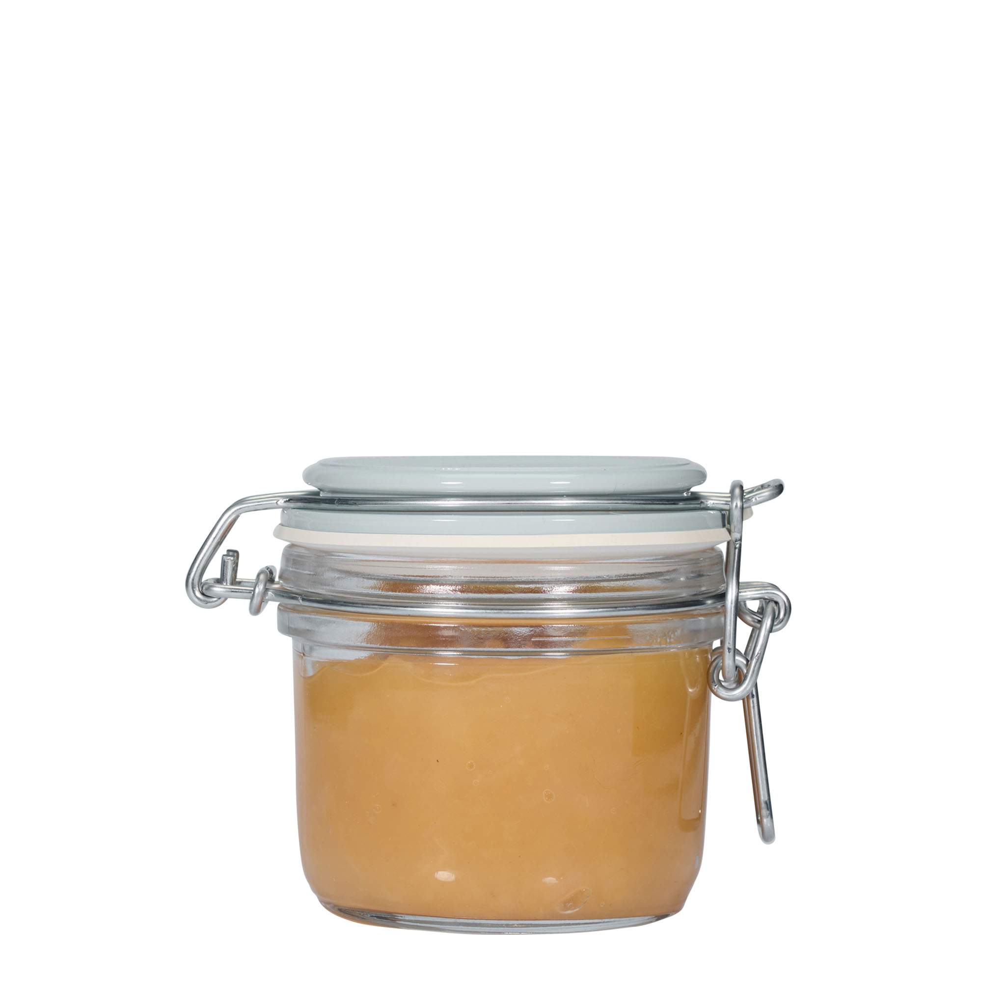 Frasco de vidro com fecho de alavanca de 200 ml 'Fido', azul, boca: fecho de alavanca