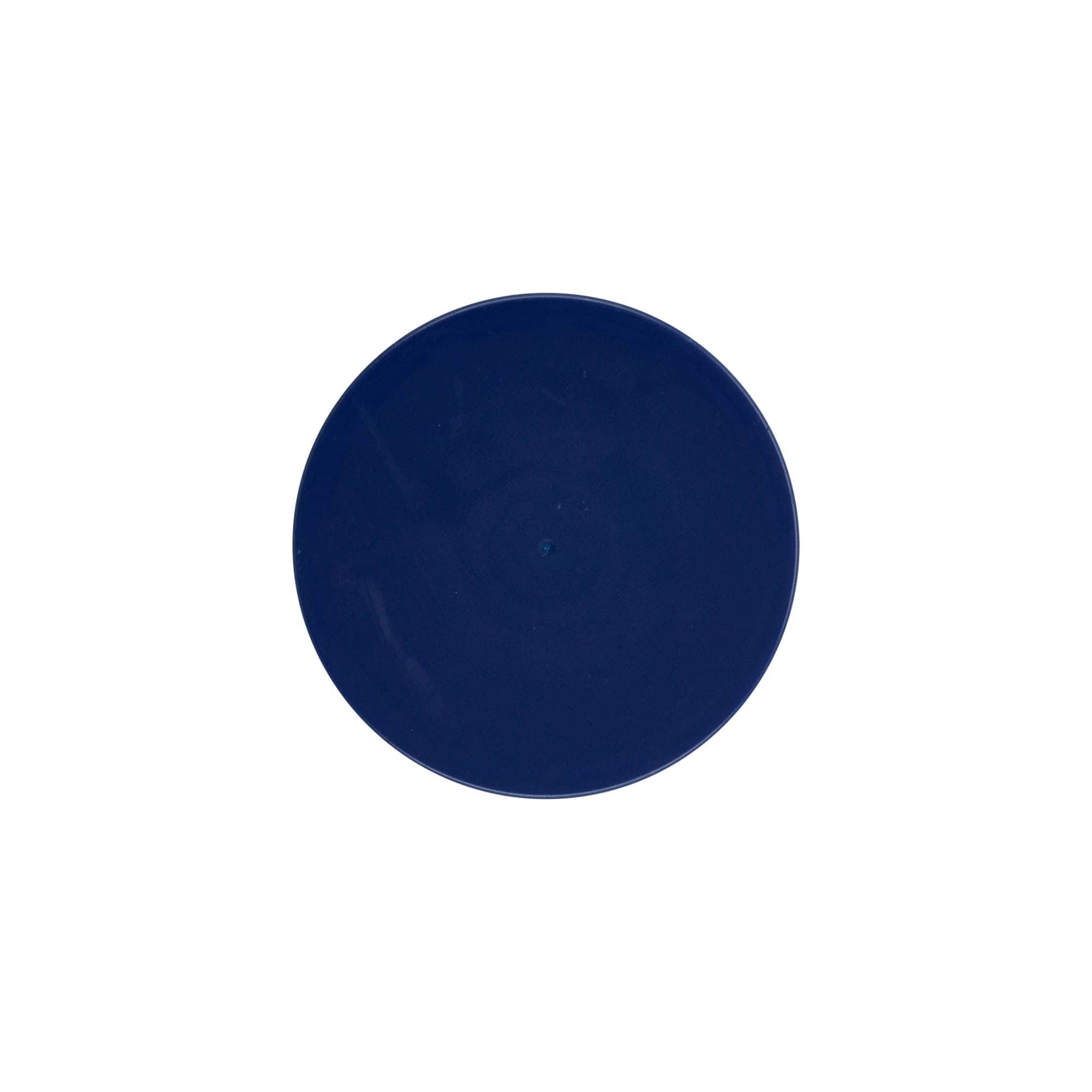 Tampa invertida para vaso de cerâmica padrão, plástico HDPE, azul