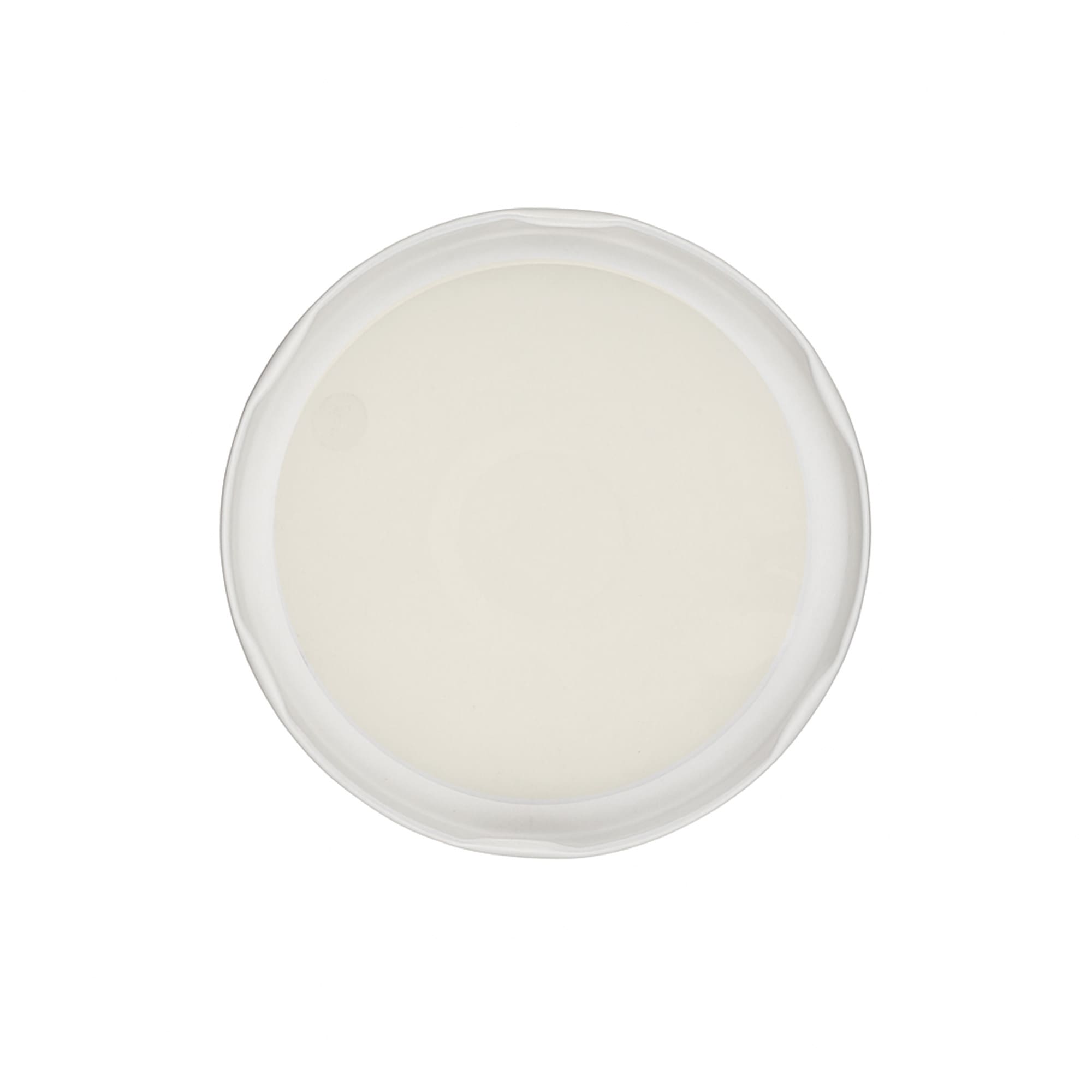 Tampa Twist-Off, chapa branca, branca, para abertura: TO 100