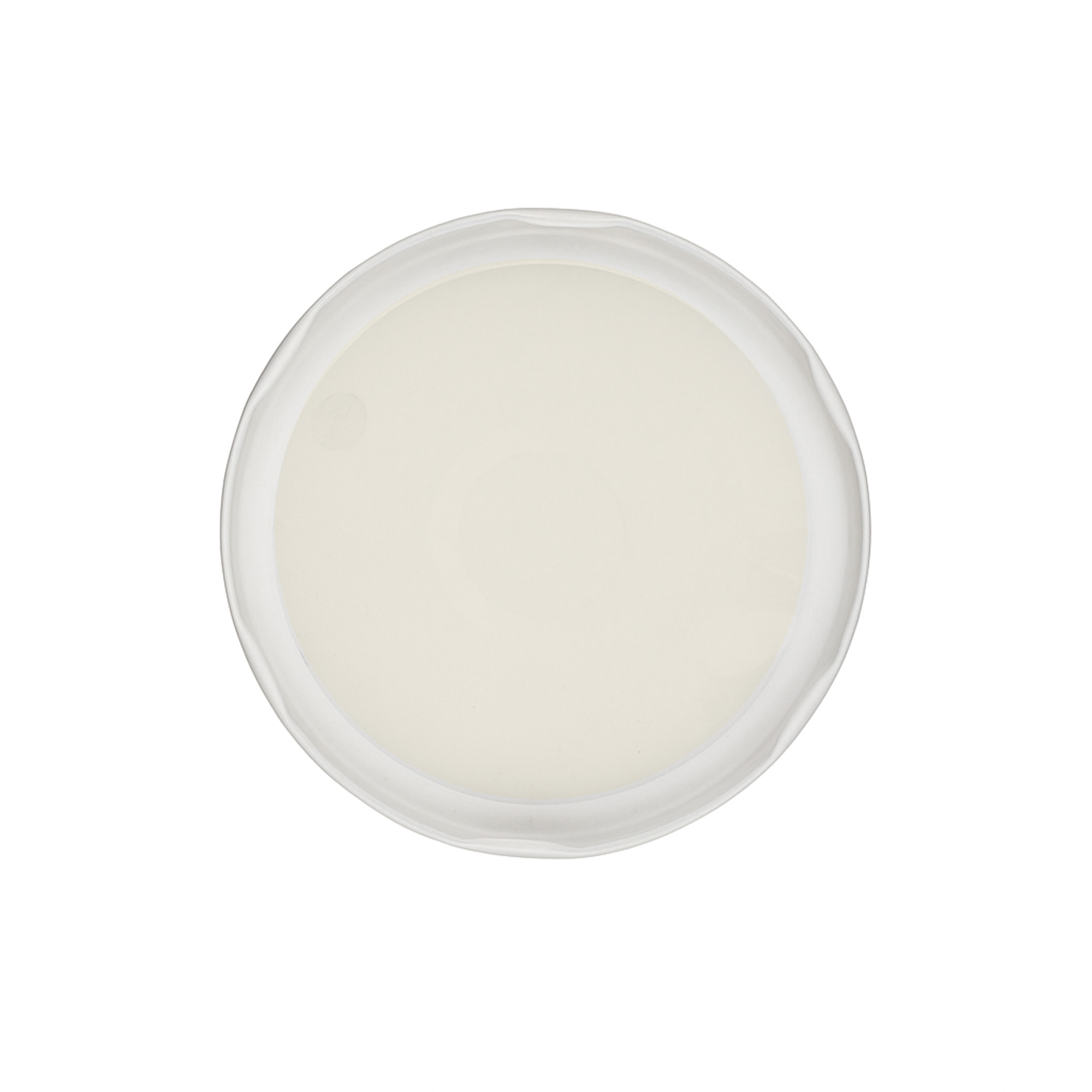 Tampa Twist-Off, chapa branca, branca, para abertura: TO 100 Tampa Twist-Off, chapa branca, branca, para abertura: TO 100