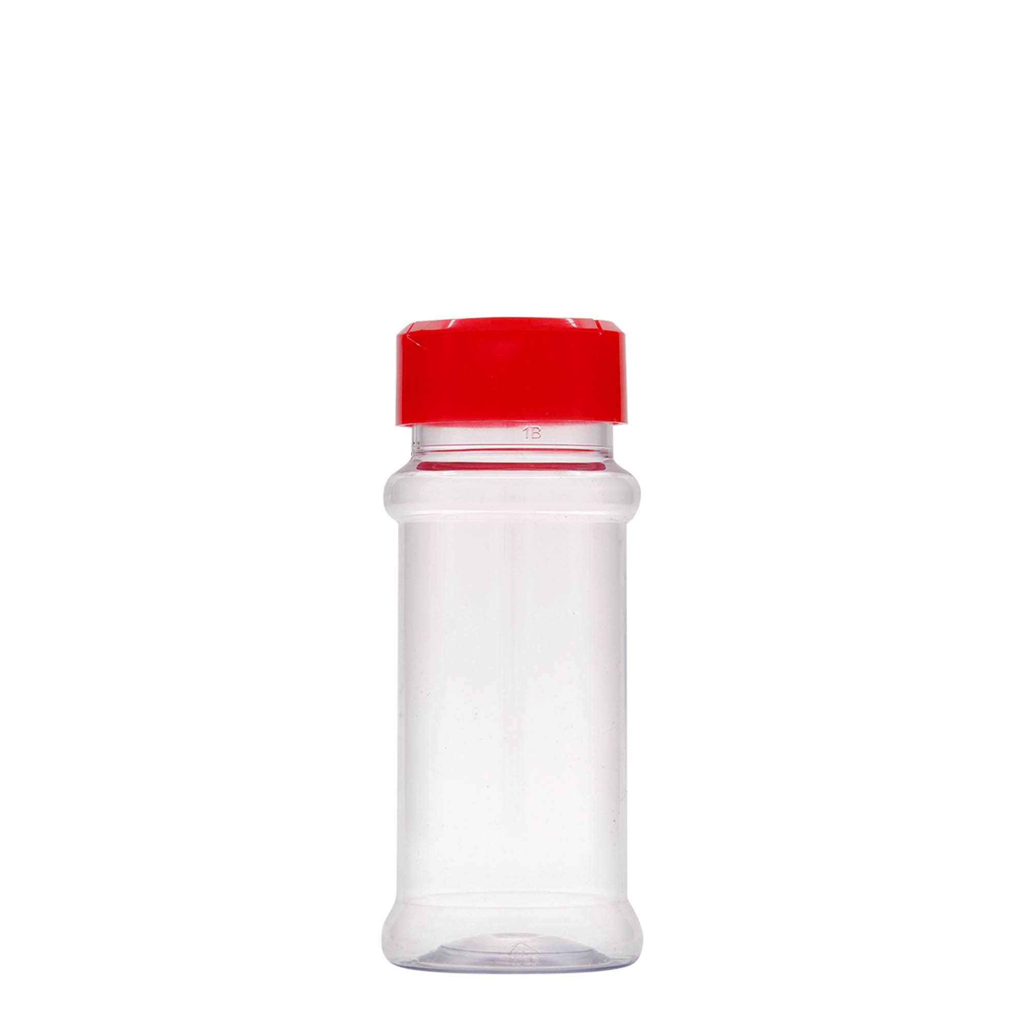 Frasco de especiarias PET de 100 ml, plástico, boca: 38/400