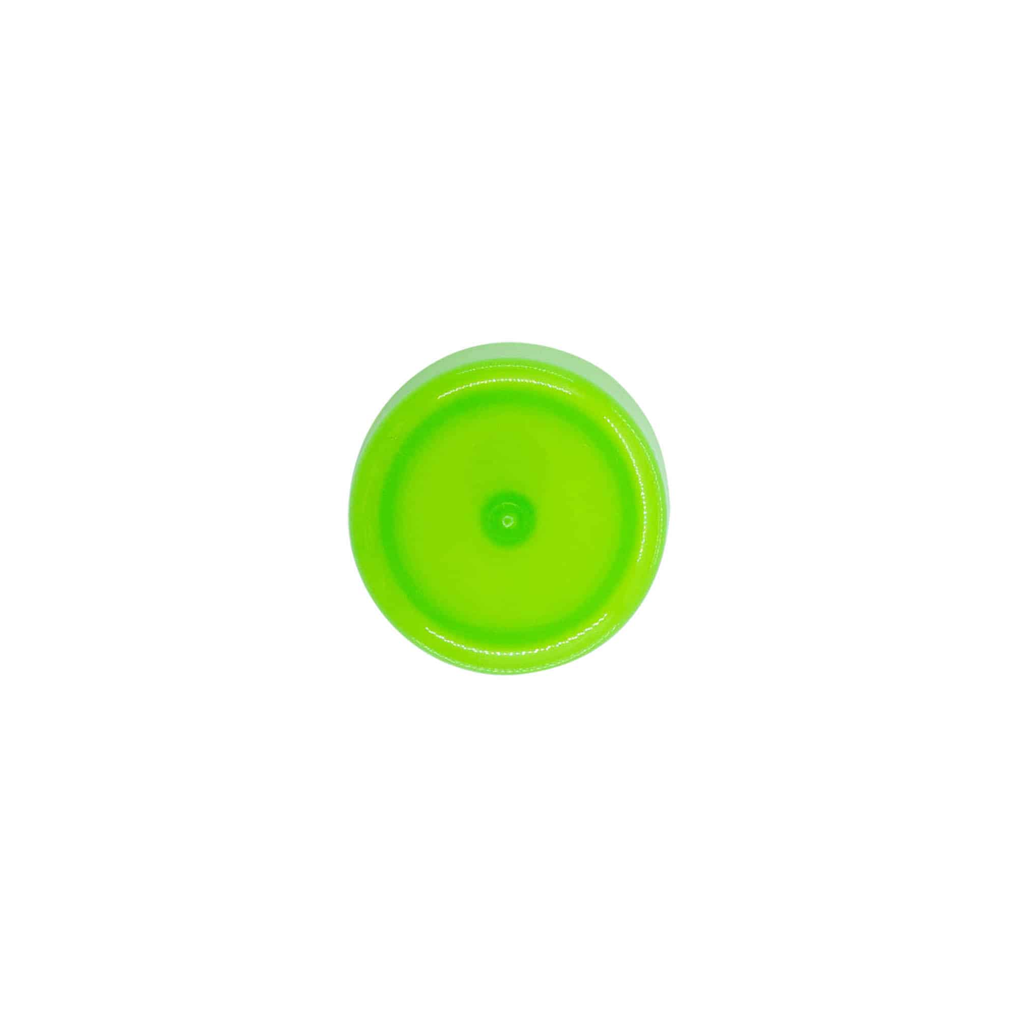 Tampa de rosca com pulverizador, plástico PP, verde, para boca: 24/410