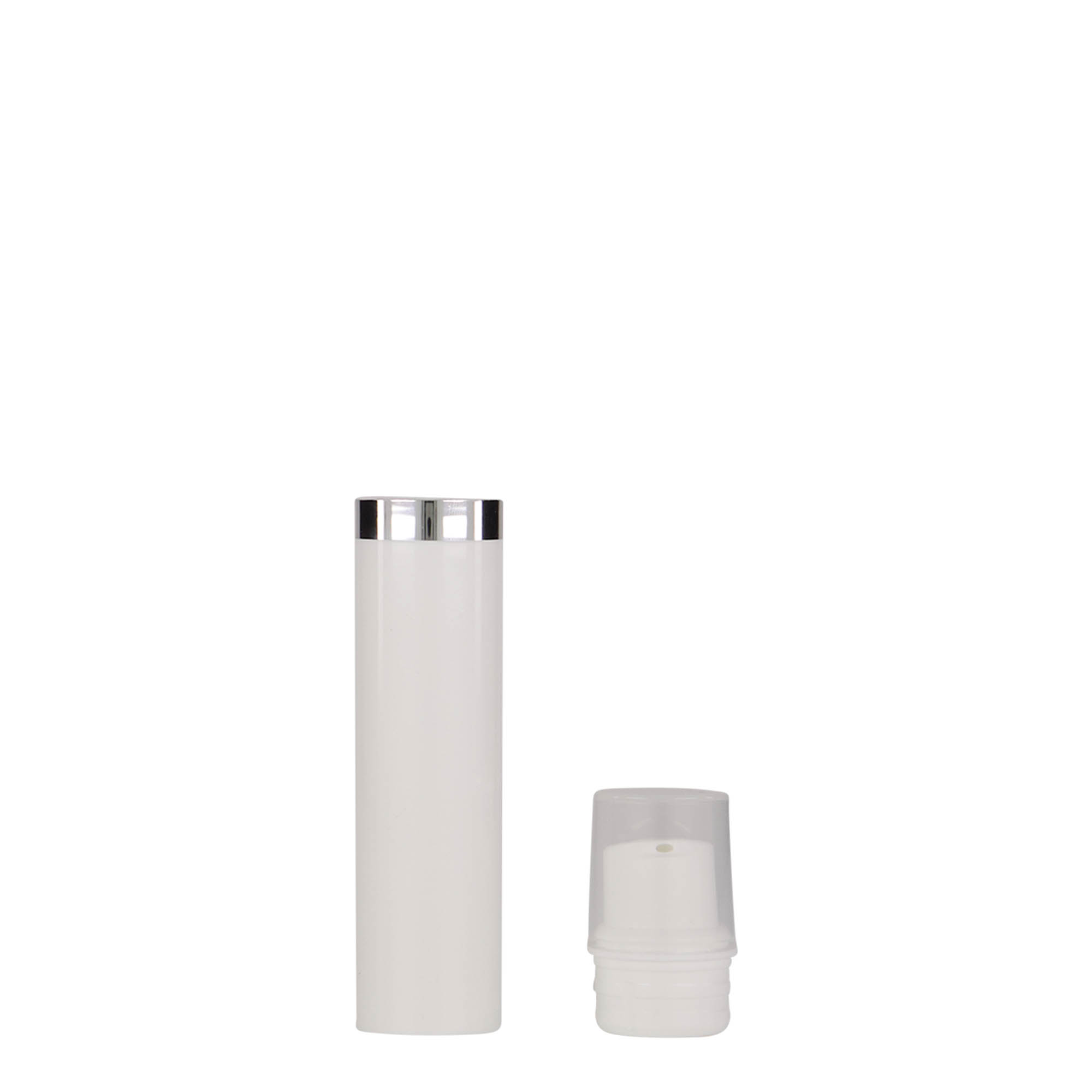 15 ml Dispensador Airless 'Nano', plástico PP, branco 15 ml Dispensador Airless 'Nano', plástico PP, branco