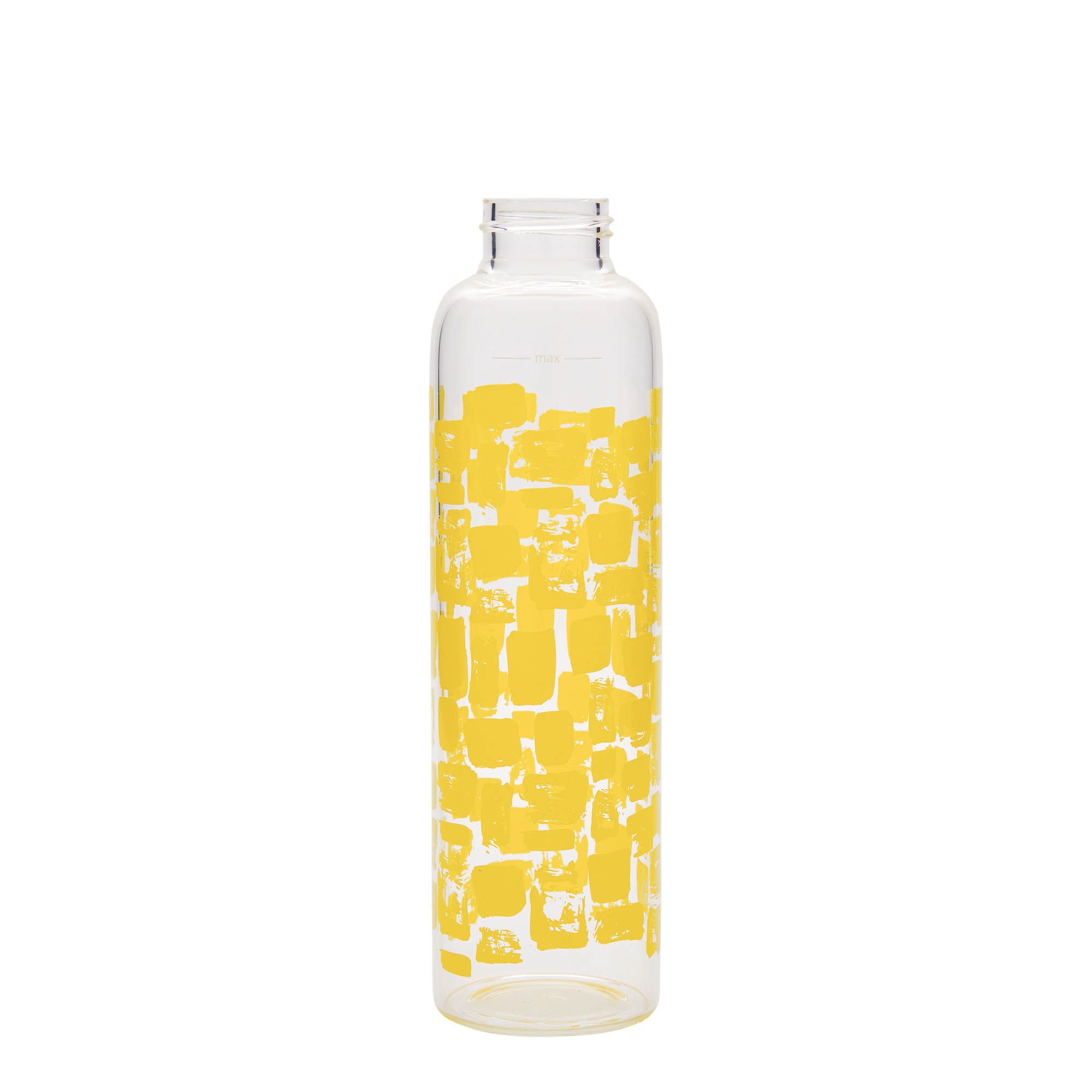 Garrafa de beber 500 ml 'Perseus - Retângulos Amarelos', Boca: Tampa de rosca Garrafa de beber 500 ml 'Perseus - Retângulos Amarelos', Boca: Tampa de rosca
