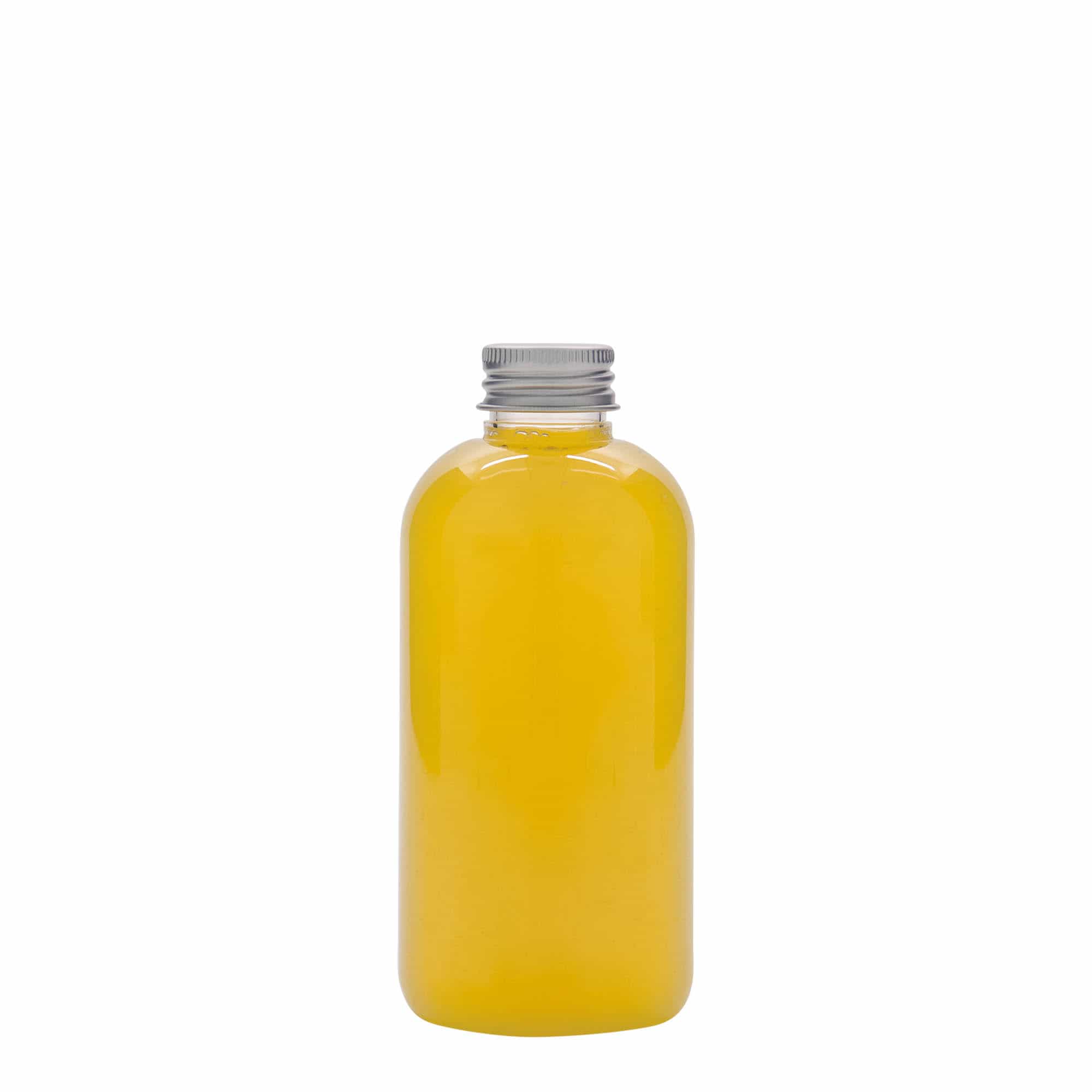 200 ml Garrafa PET 'Boston', plástico, boca: 24/410