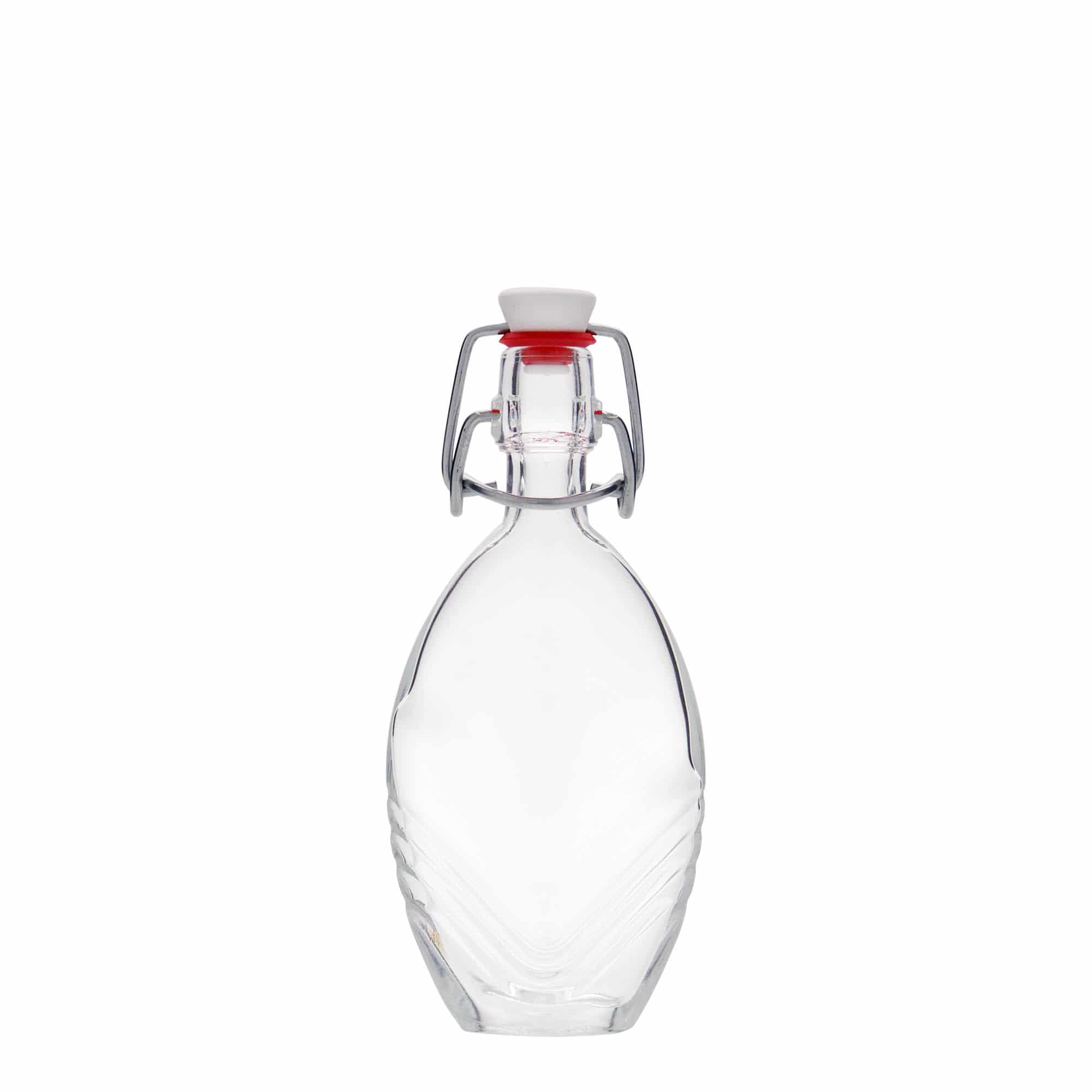 Frasco de vidro de 40 ml 'Florence', oval, boca: fecho de mola
