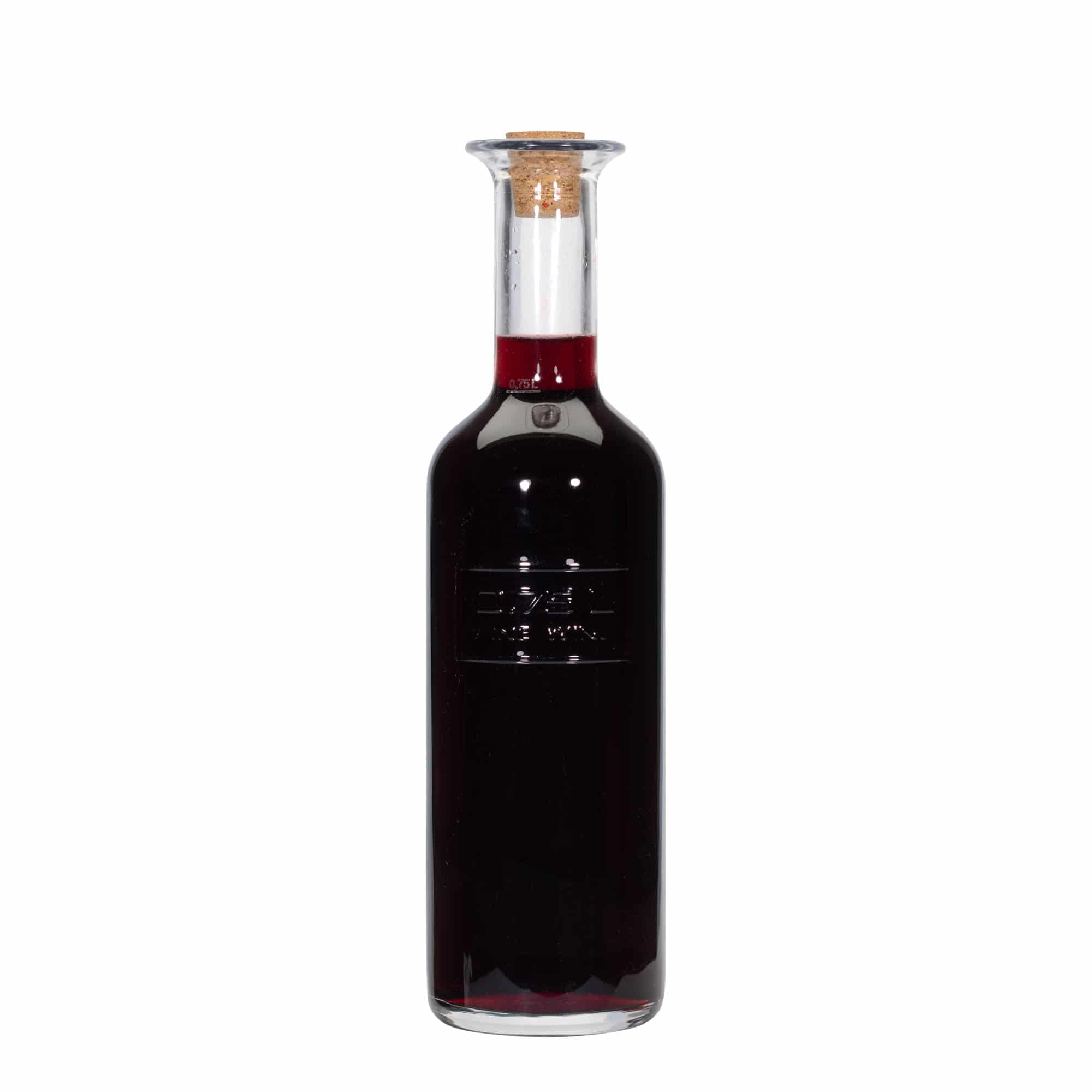 750 ml Garrafa de vidro 'Optima Fine Wine', boca: Cortiça