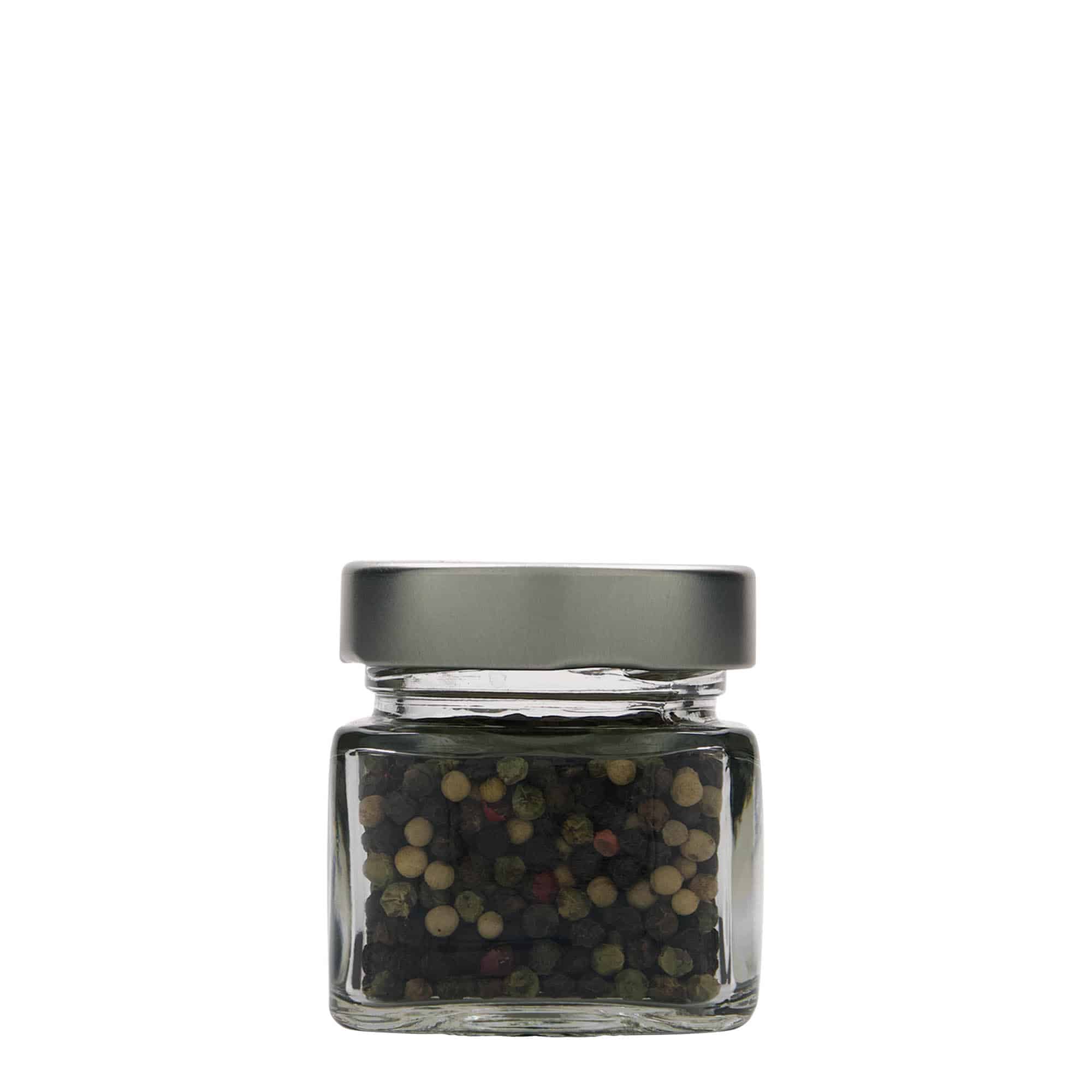 106 ml Frasco quadrado 'Ikarus', Boca: Deep-Twist-Off (DTO 58)