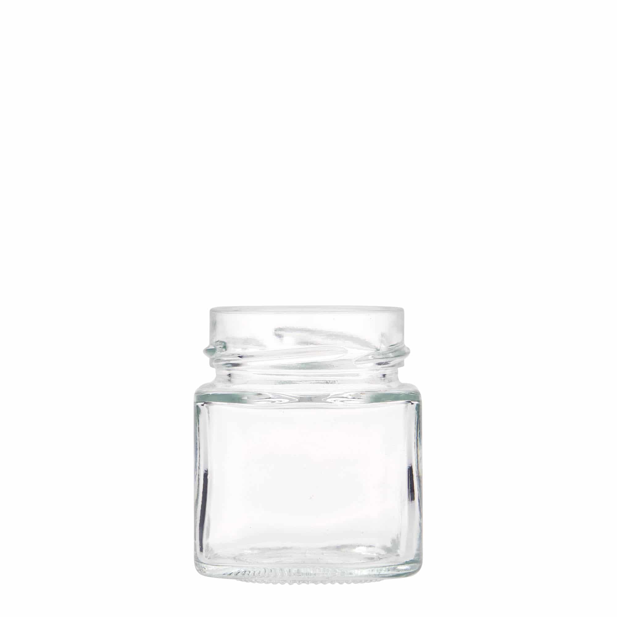 156 ml frasco quadrado 'Funny', boca: Deep-Twist-Off (DTO 58)