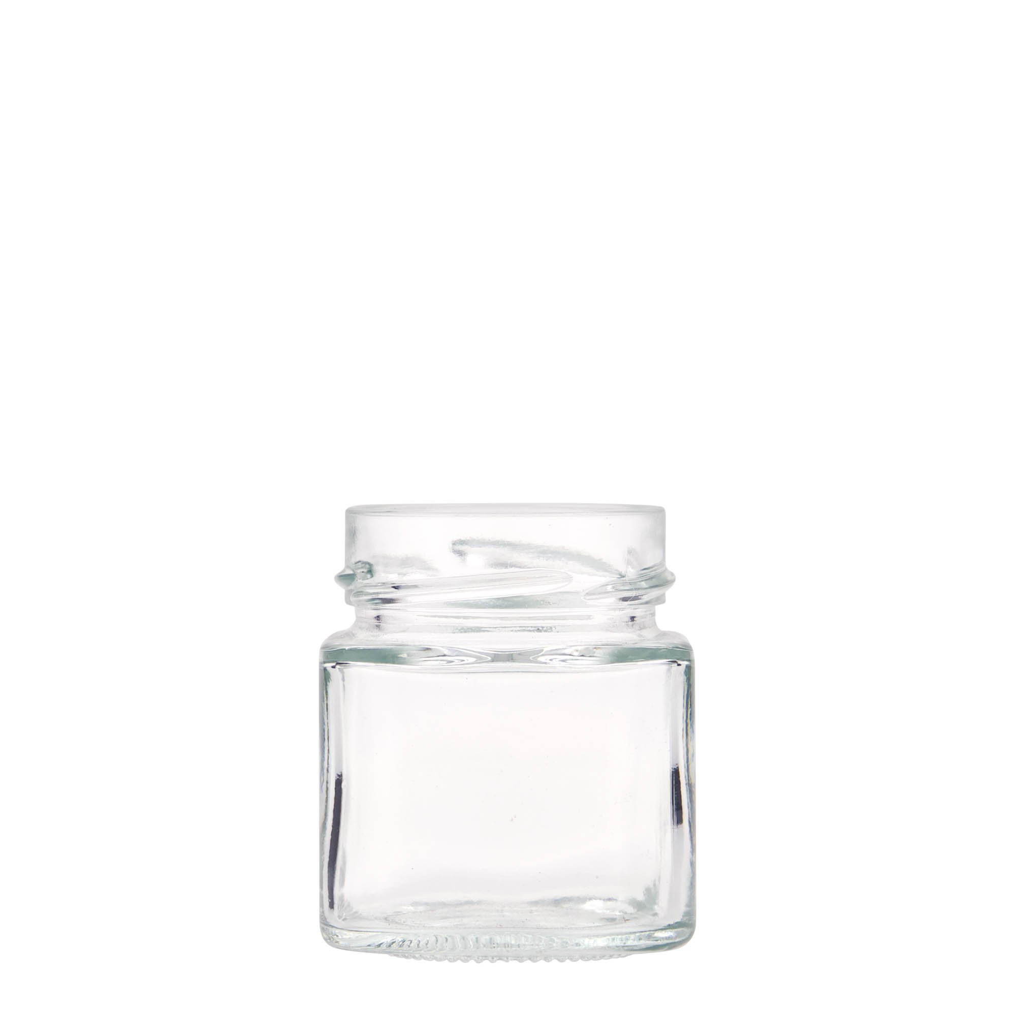 156 ml frasco quadrado 'Funny', boca: Deep-Twist-Off (DTO 58)
