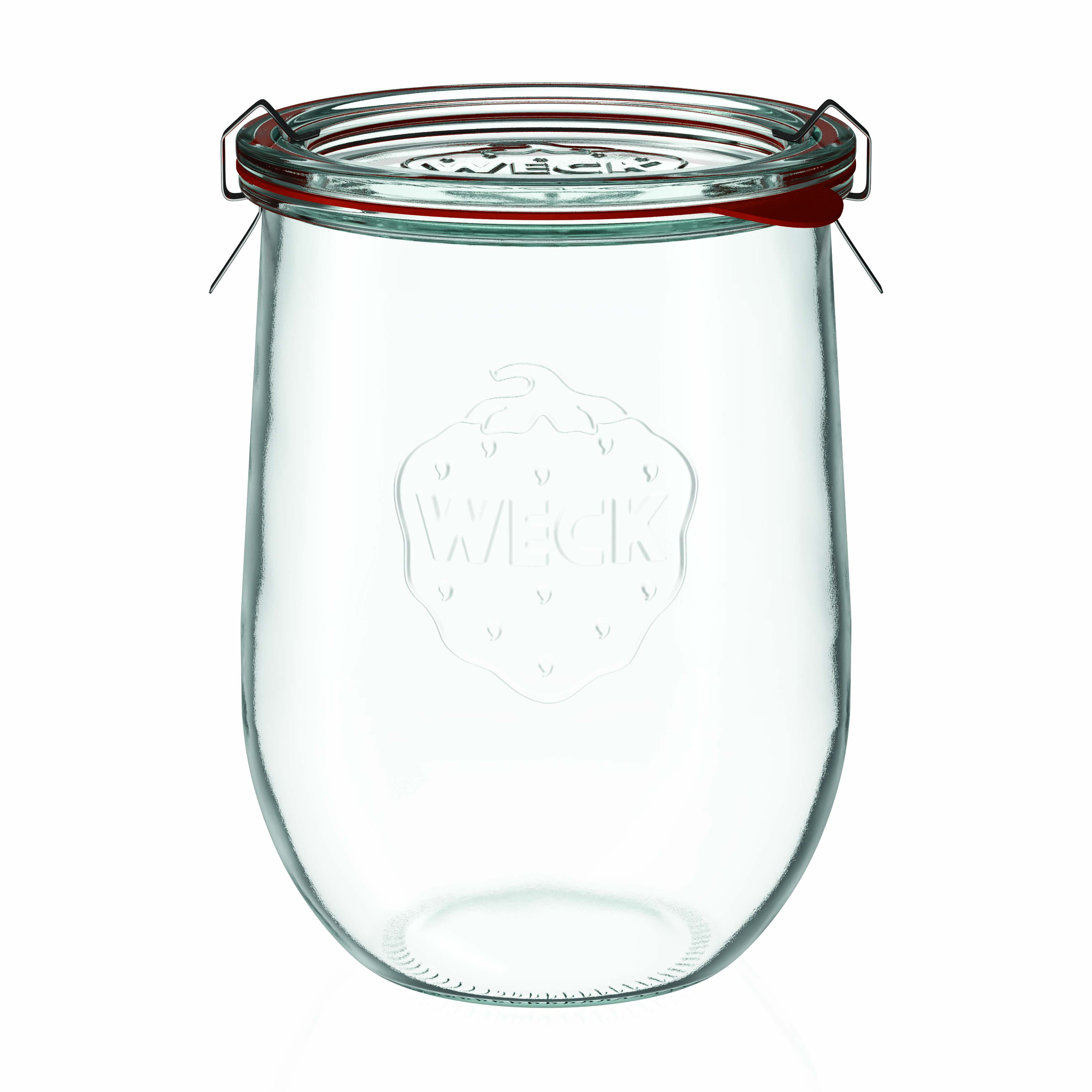 1.050 ml Frasco WECK-Tulipa #, Boca: Borda Redonda