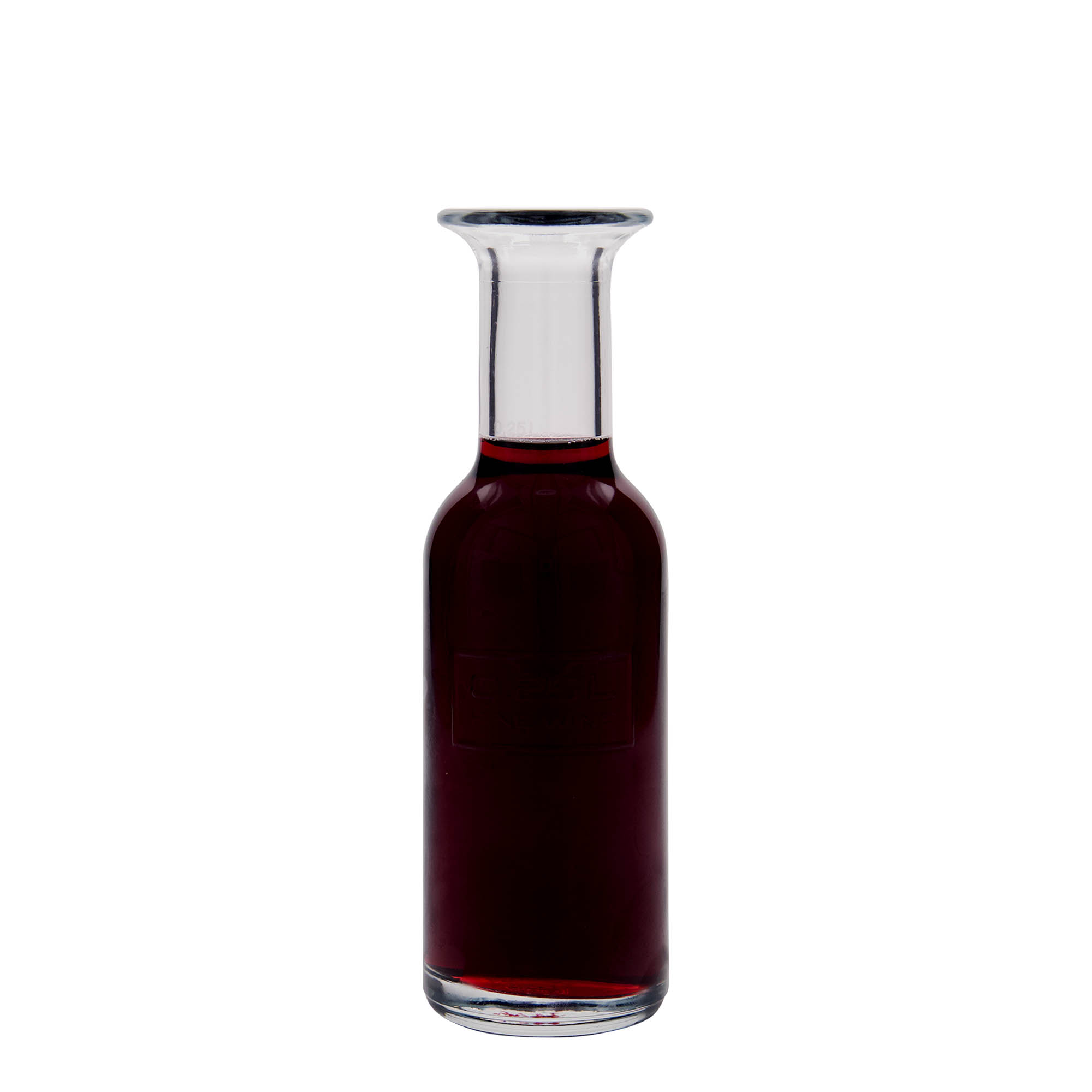 Garrafa de vidro de 250 ml 'Optima Fine Wine', boca: cortiça