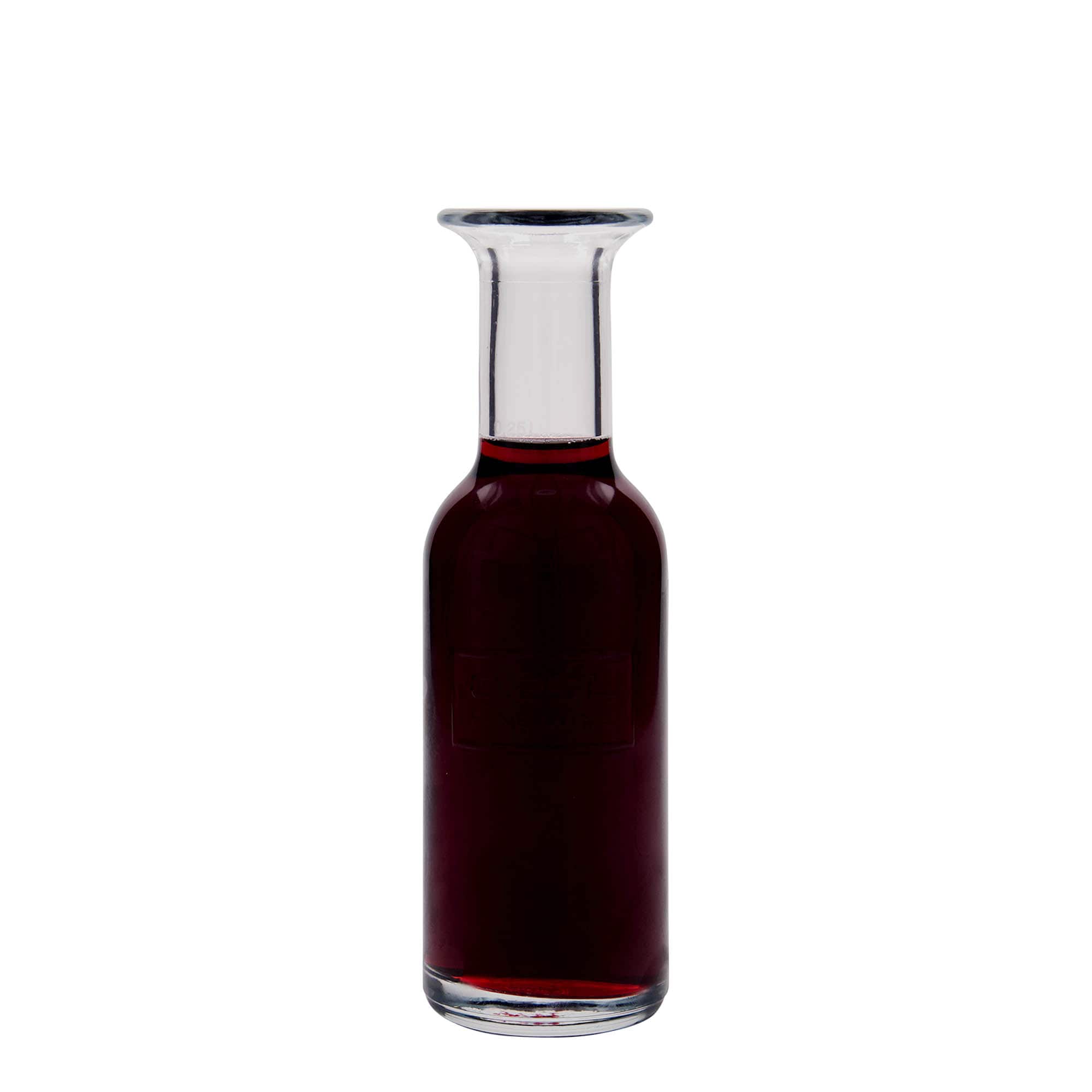 Garrafa de vidro de 250 ml 'Optima Fine Wine', boca: cortiça