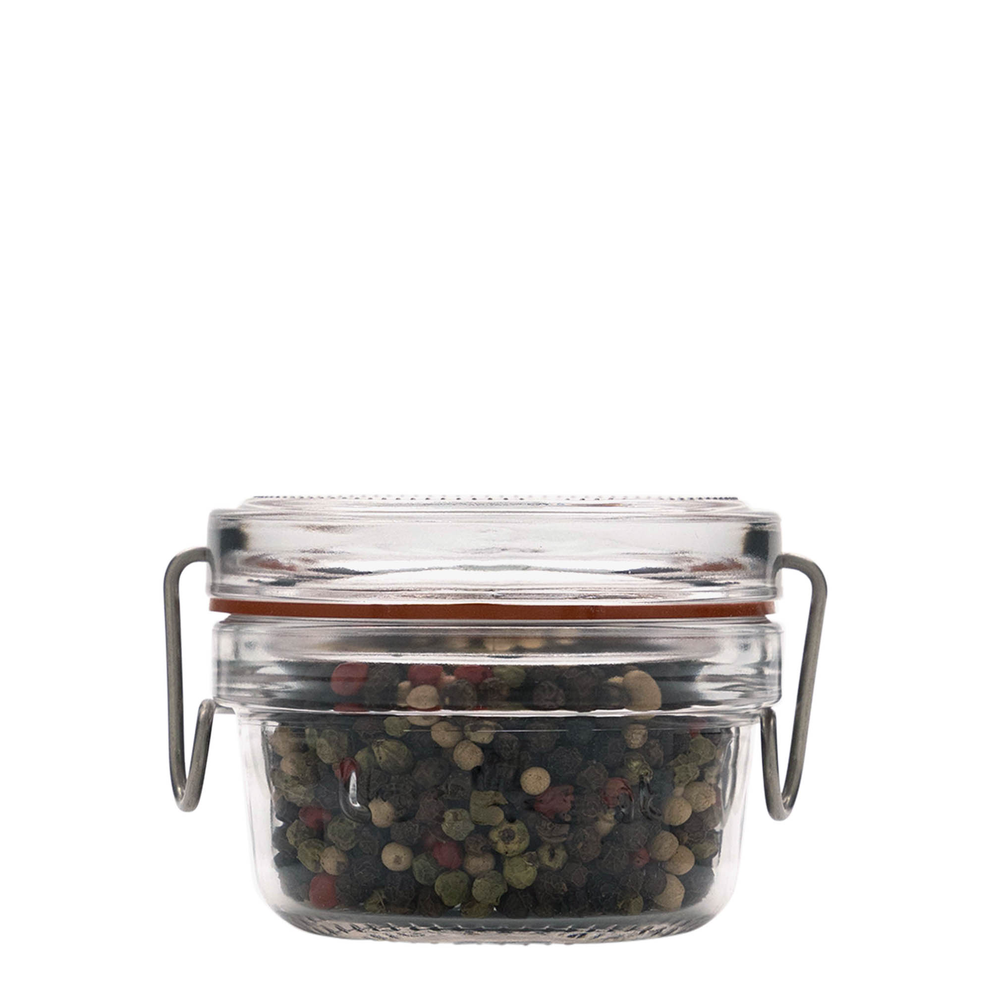 80 ml frasco com fecho de mola 'Lock-Eat', abertura: fecho de mola 80 ml frasco com fecho de mola 'Lock-Eat', abertura: fecho de mola