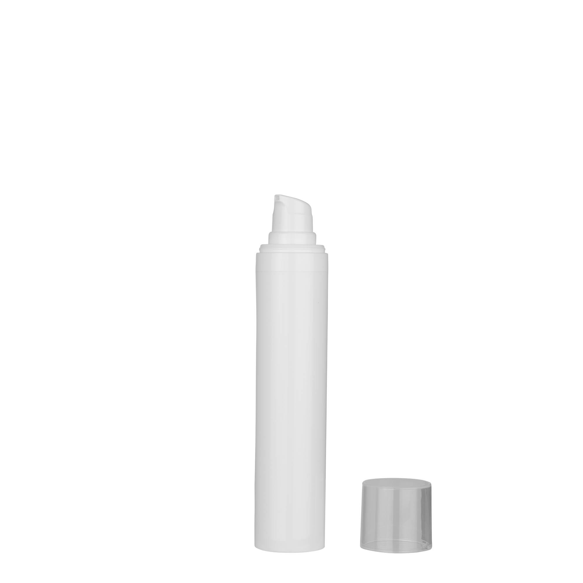 Doseador Airless de 50 ml 'Micro', plástico PP, branco