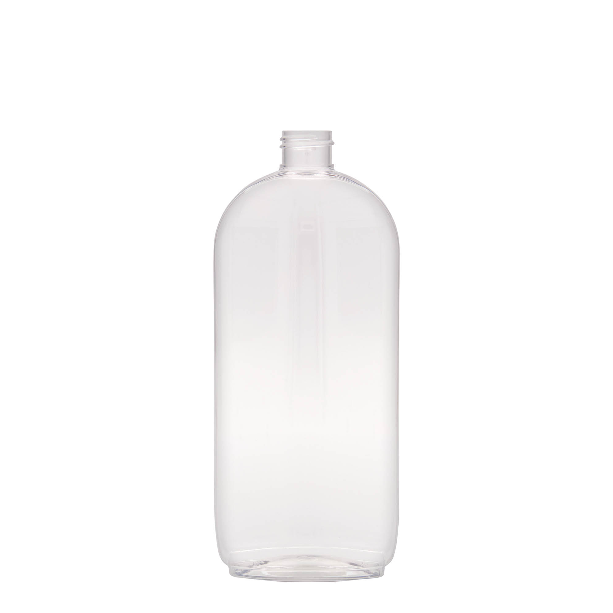 Garrafa PET de 500 ml 'Íris', oval, plástico, boca: 24/410 Garrafa PET de 500 ml 'Íris', oval, plástico, boca: 24/410
