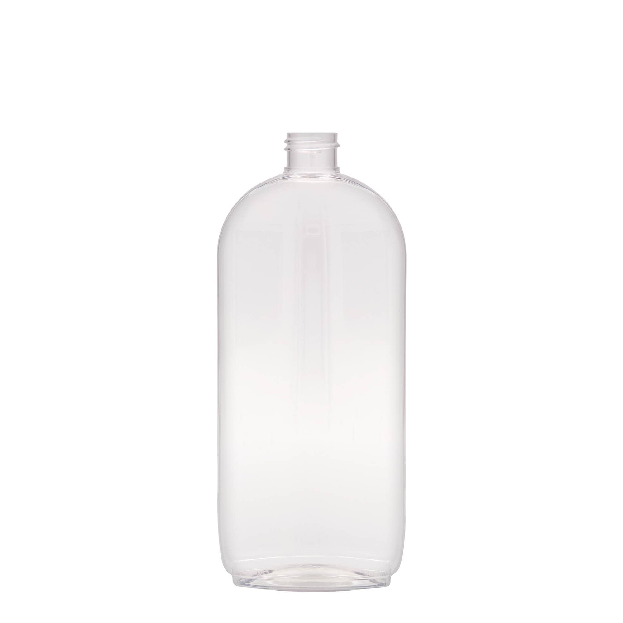 Garrafa PET de 500 ml 'Íris', oval, plástico, boca: 24/410